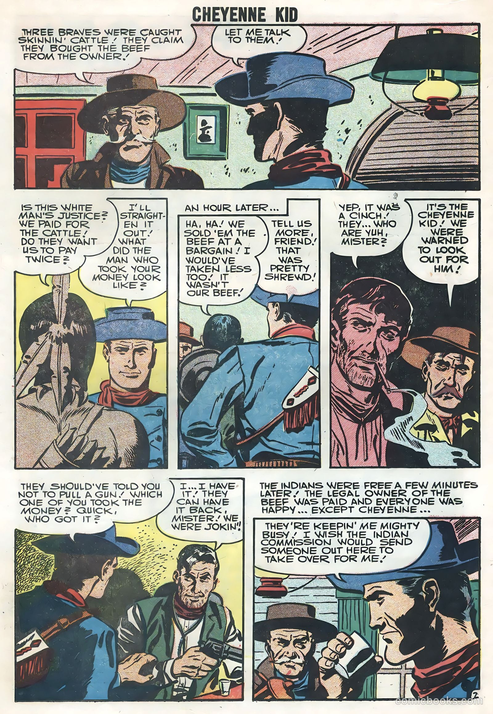Cheyenne Kid #8 (1957) — page 21 of 36