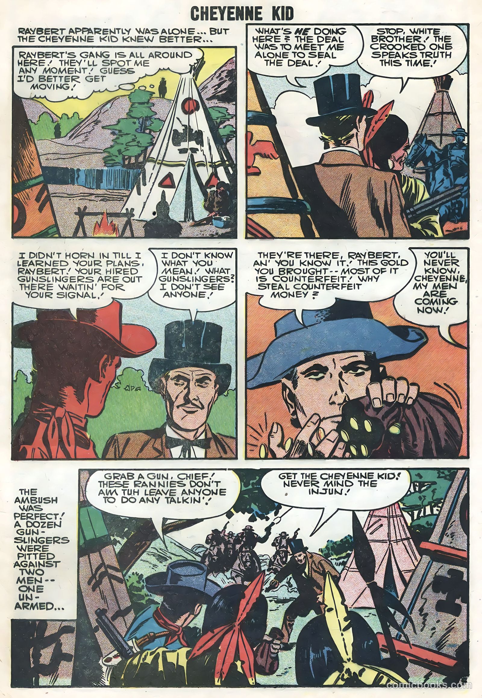 Cheyenne Kid #8 (1957) — page 25 of 36