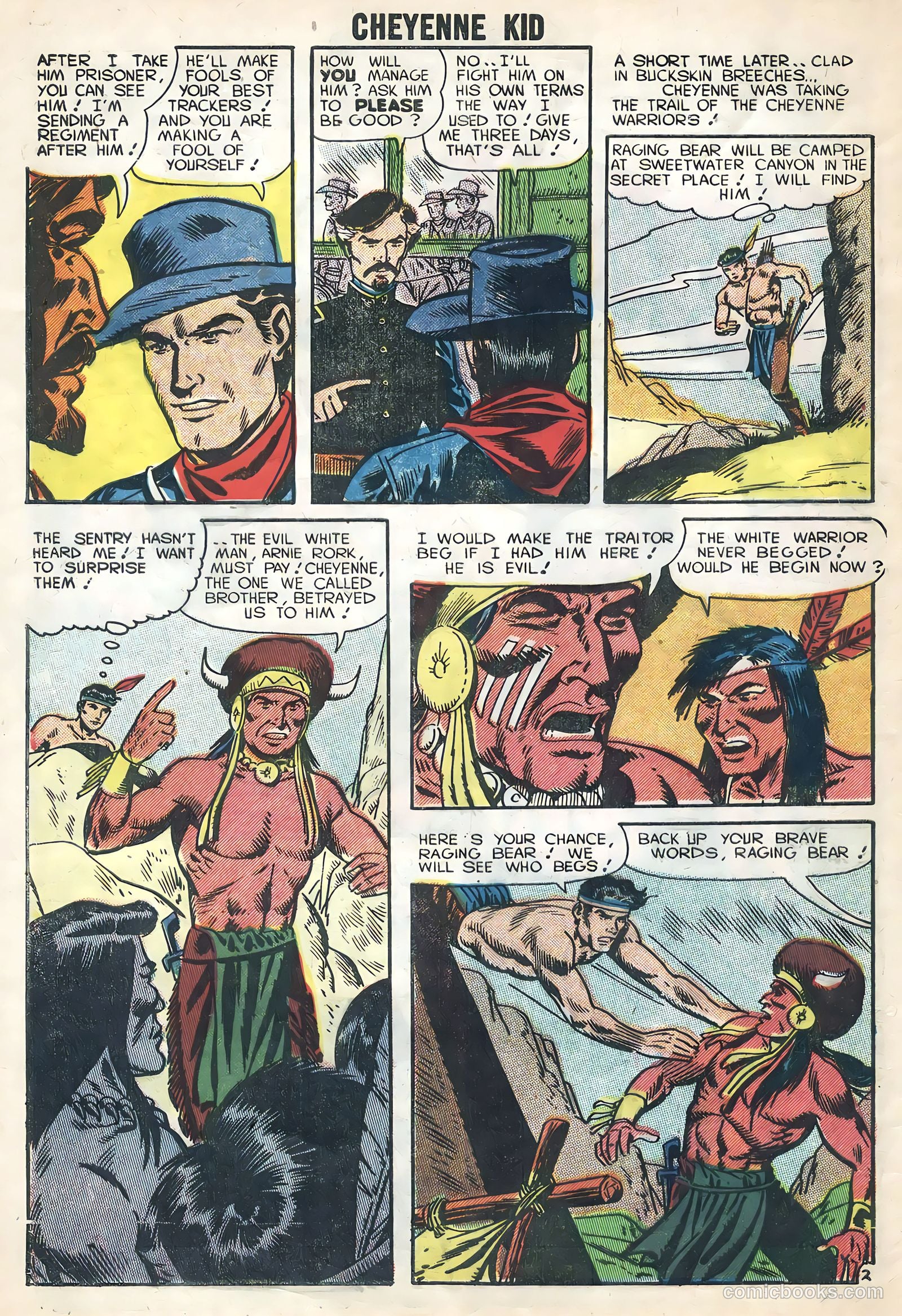 Cheyenne Kid #9 (1957) — page 4 of 36