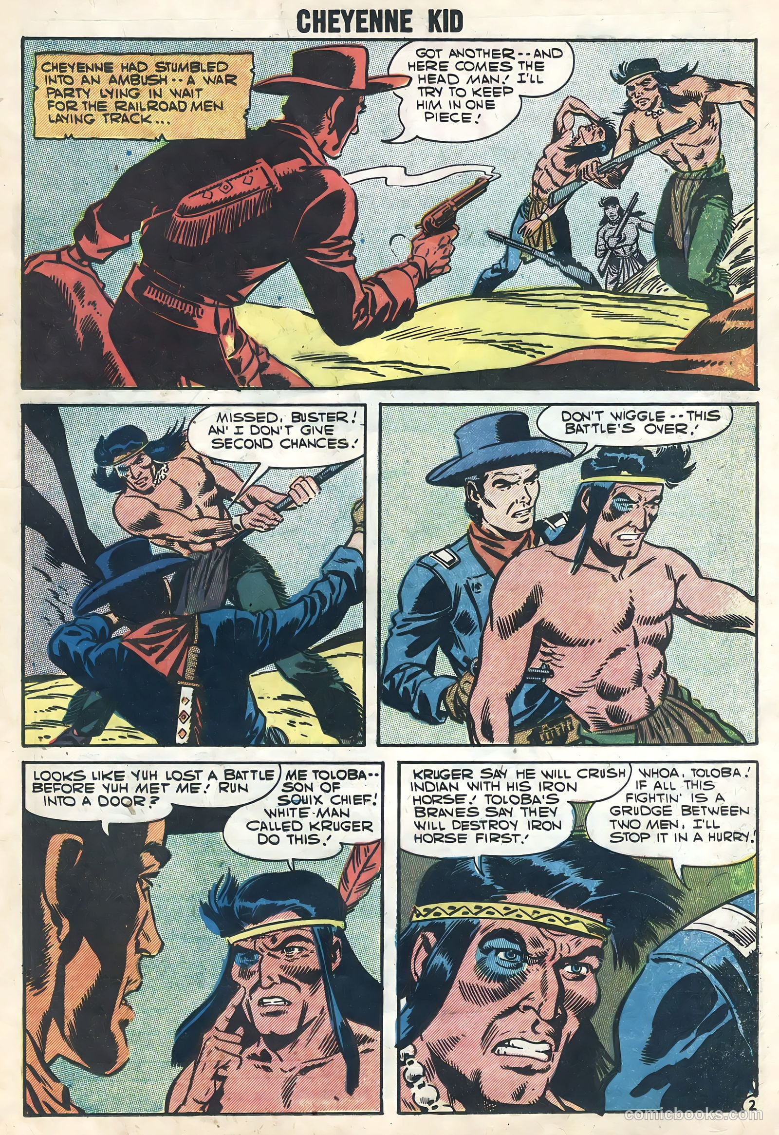 Cheyenne Kid #9 (1957) — page 21 of 36