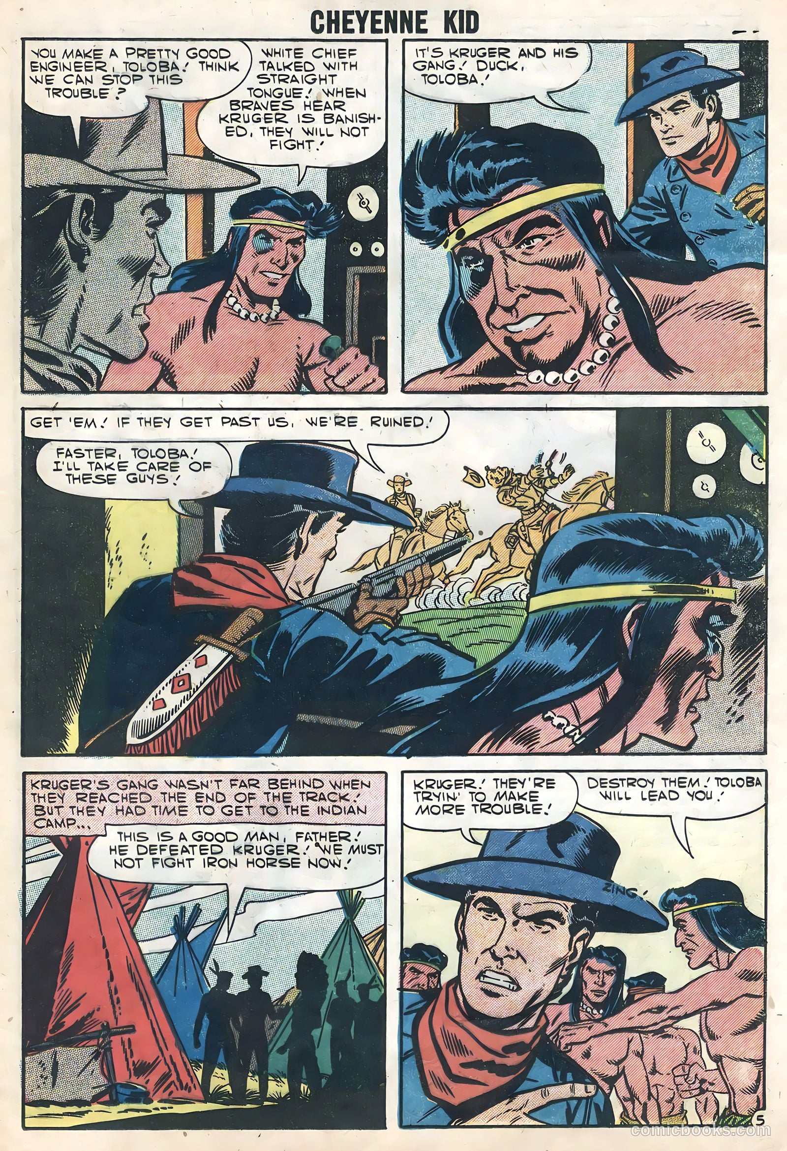 Cheyenne Kid #9 (1957) — page 25 of 36