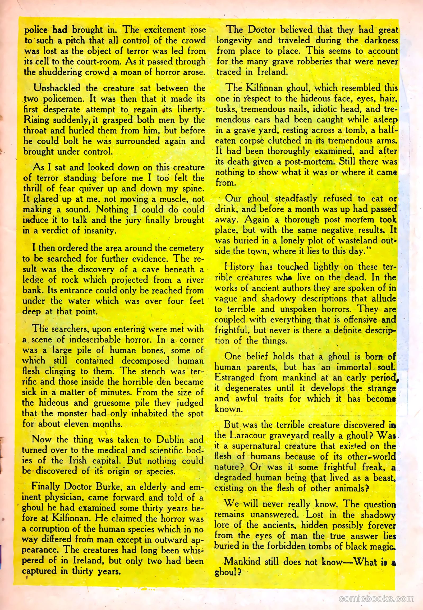 Chilling Tales #13 (1952) — page 19 of 36