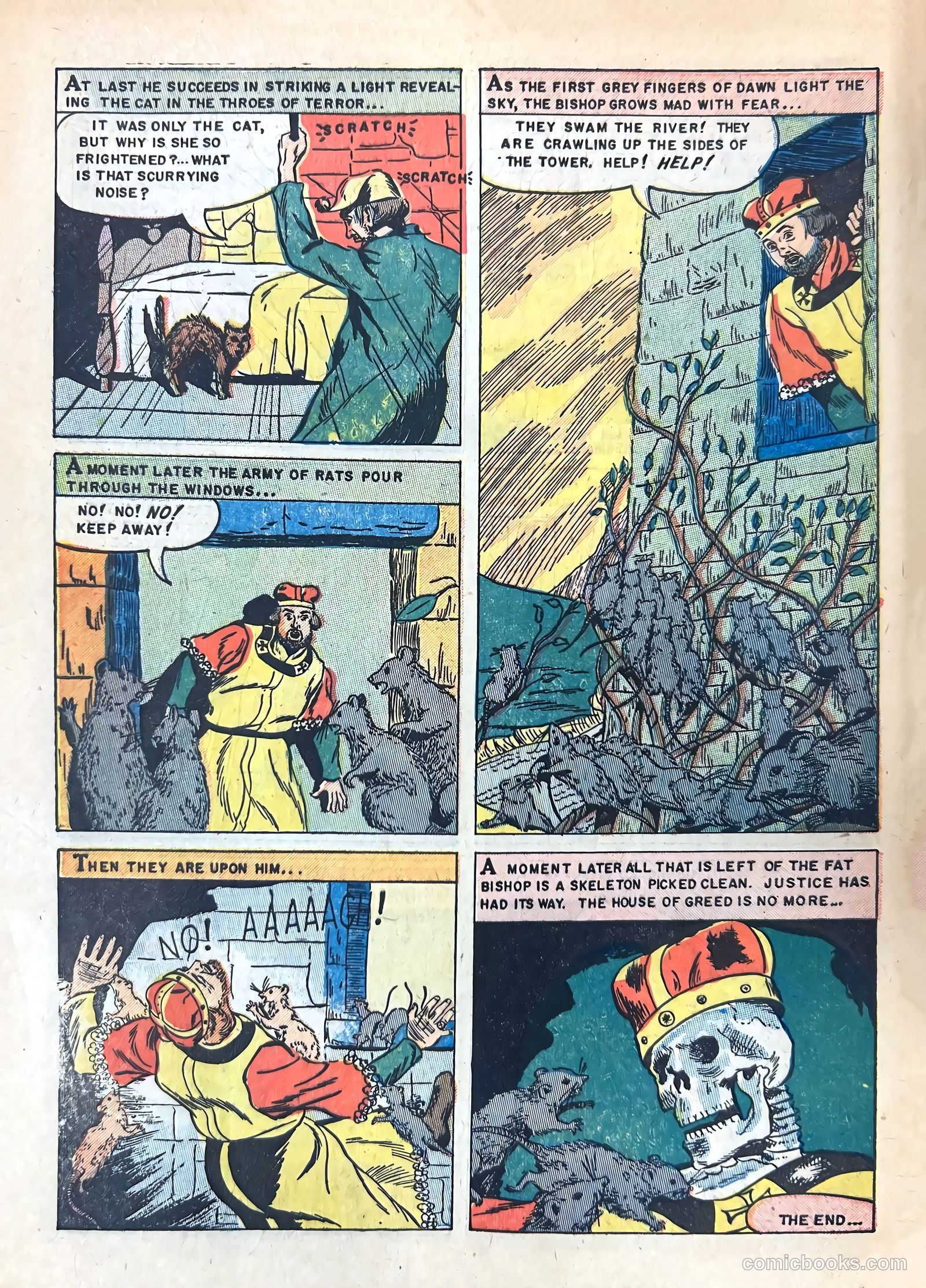 Chilling Tales #16 (1953) — page 32 of 36
