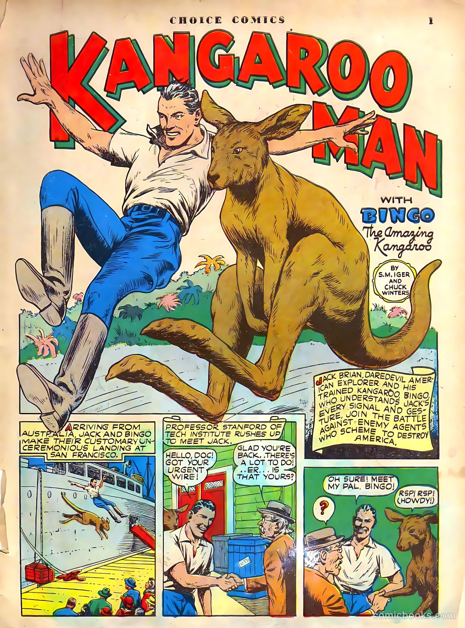 Choice Comics #1 (1941) — page 3 of 69
