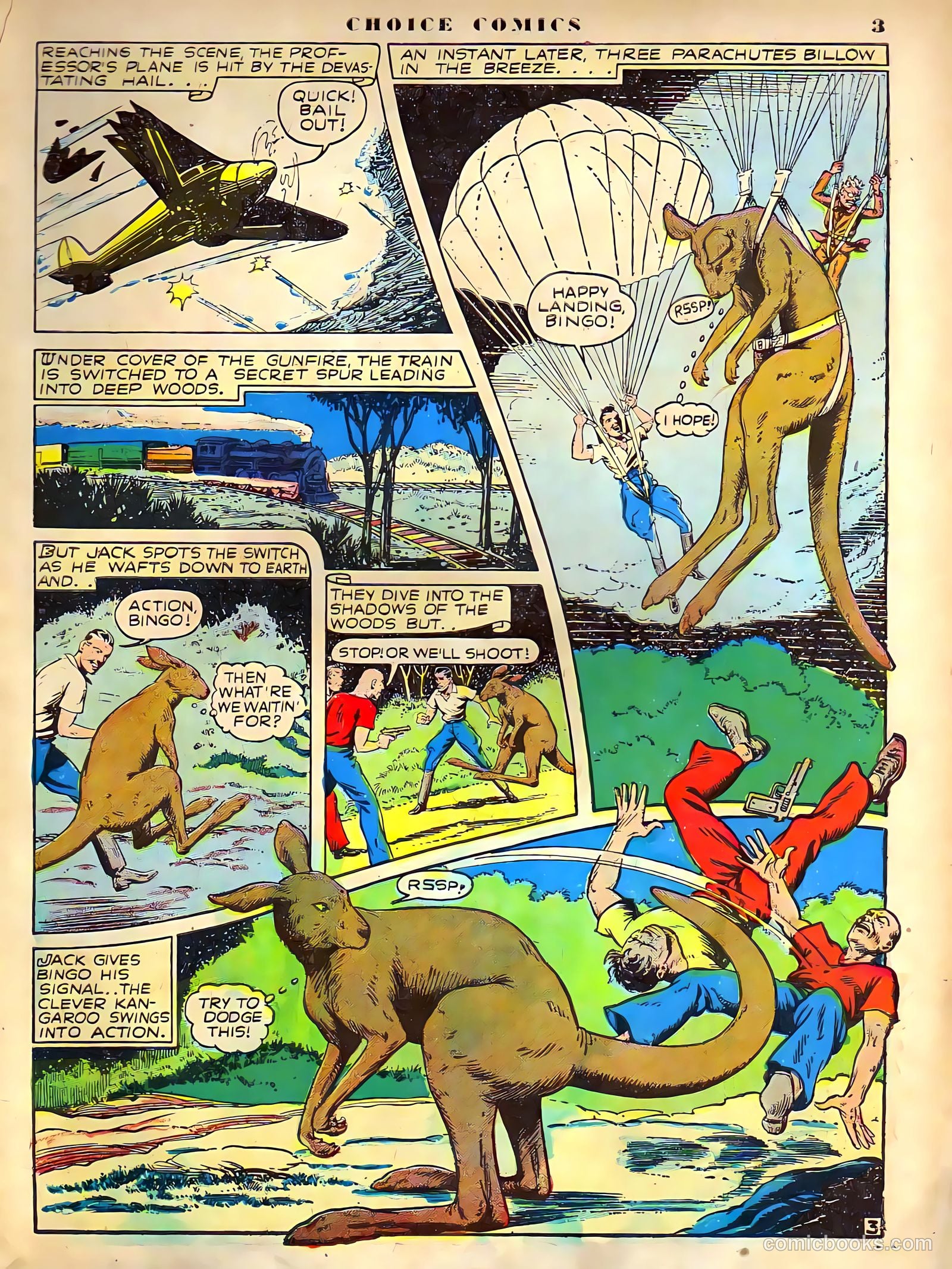 Choice Comics #1 (1941) — page 5 of 69