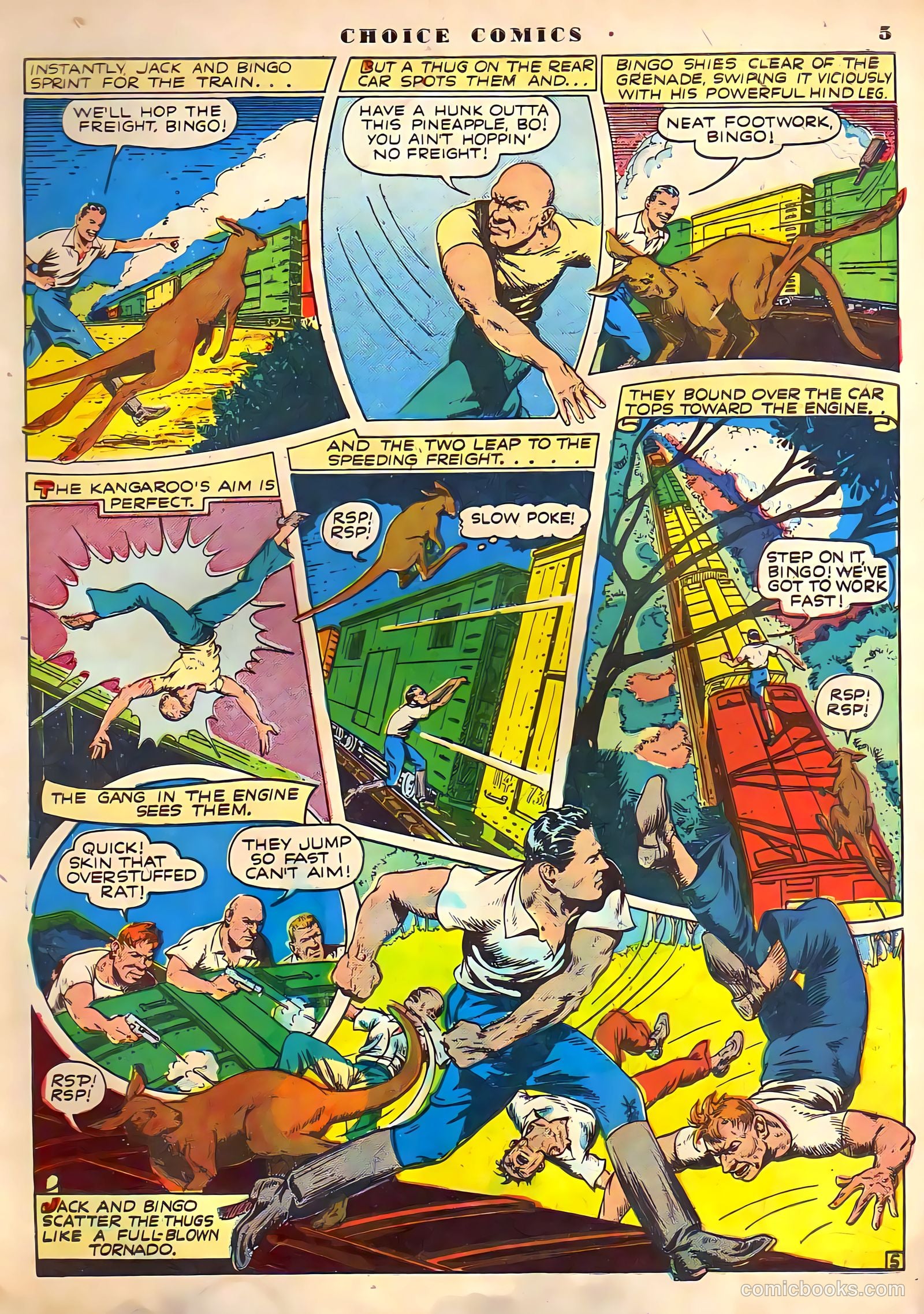 Choice Comics #1 (1941) — page 7 of 69