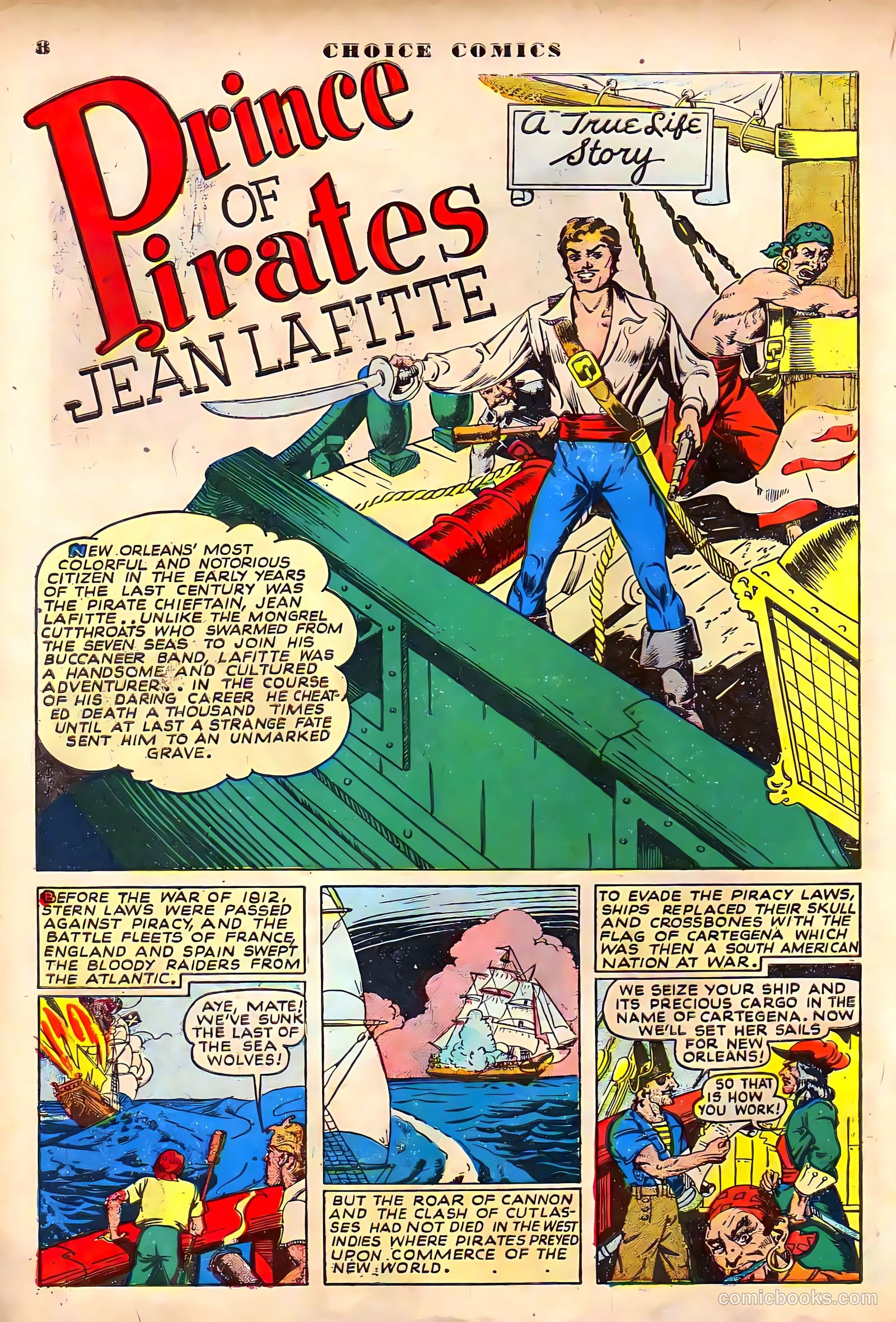 Choice Comics #1 (1941) — page 10 of 69