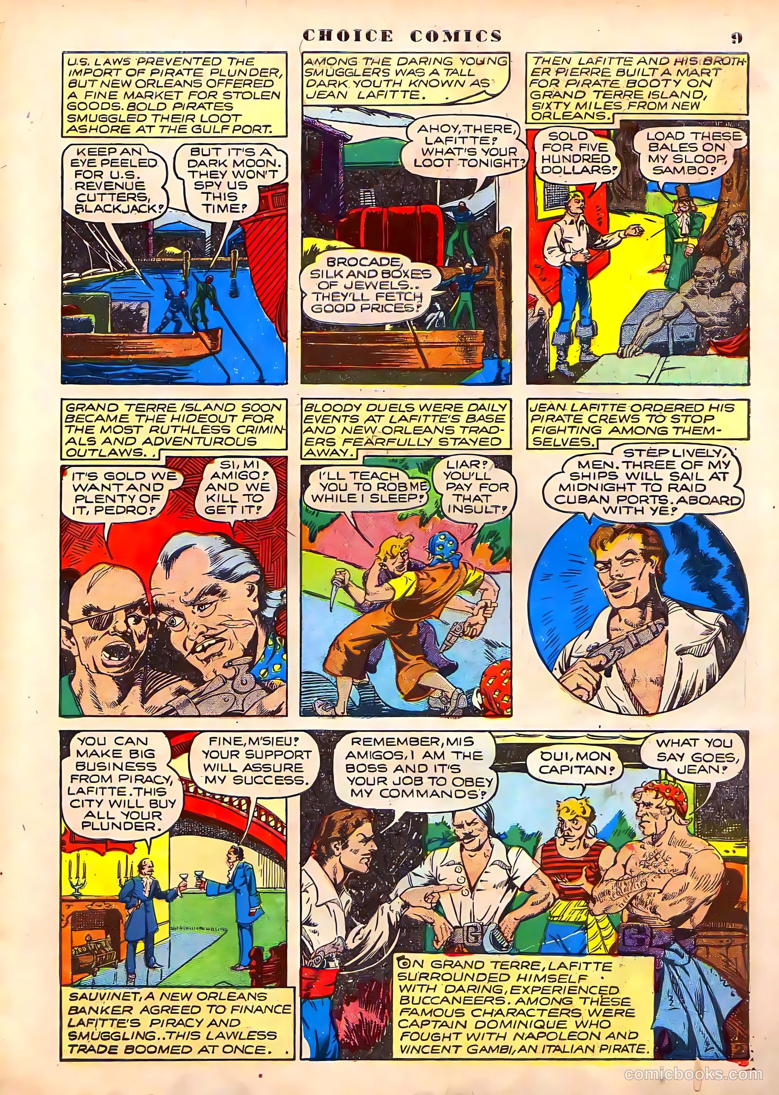 Choice Comics #1 (1941) — page 11 of 69