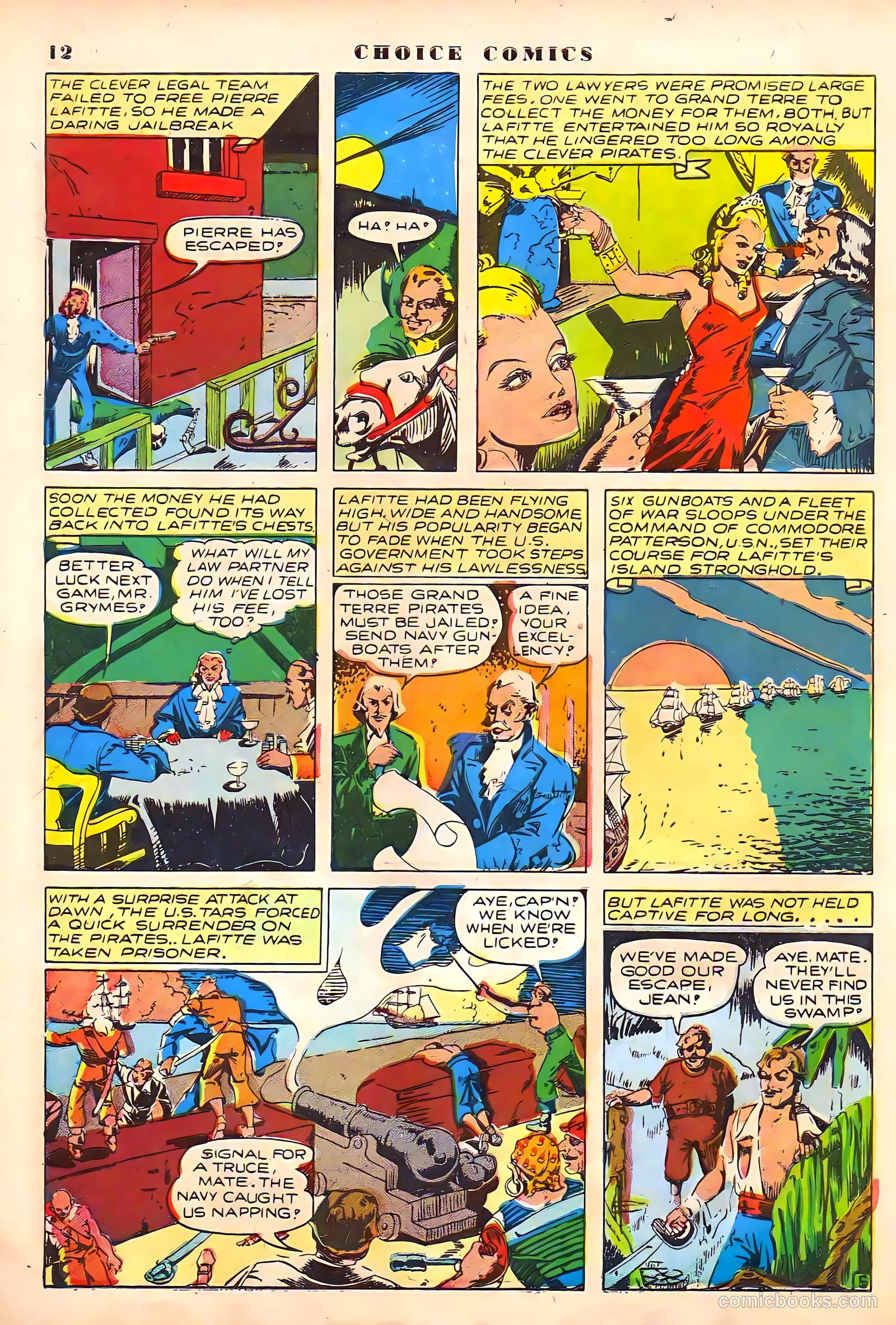 Choice Comics #1 (1941) — page 14 of 69