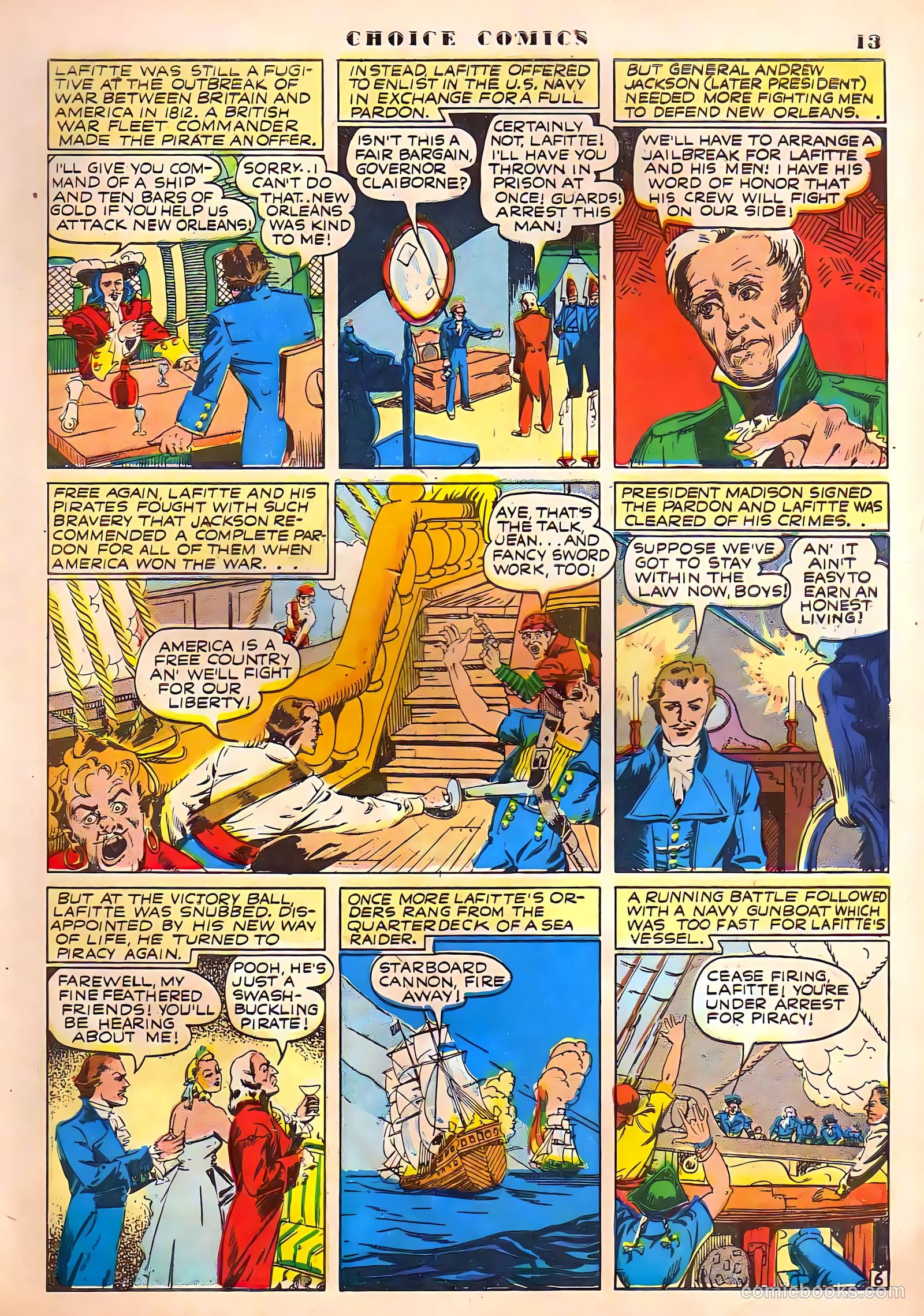 Choice Comics #1 (1941) — page 15 of 69