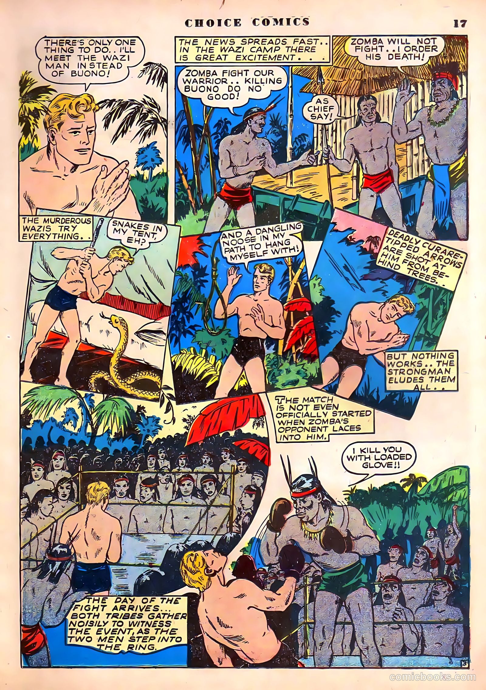 Choice Comics #1 (1941) — page 19 of 69