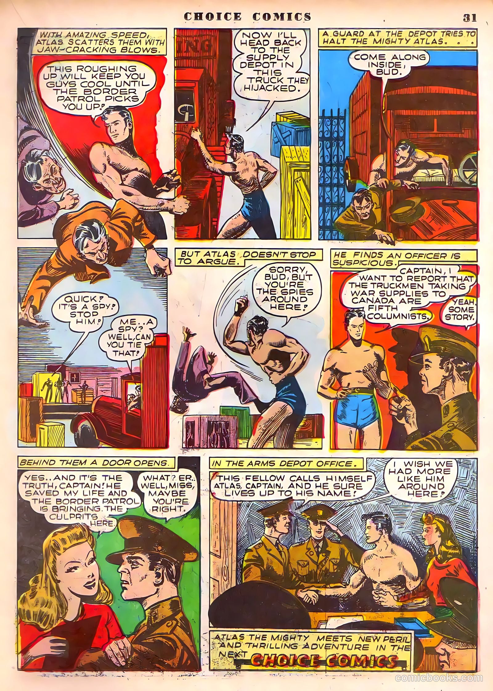 Choice Comics #1 (1941) — page 33 of 69