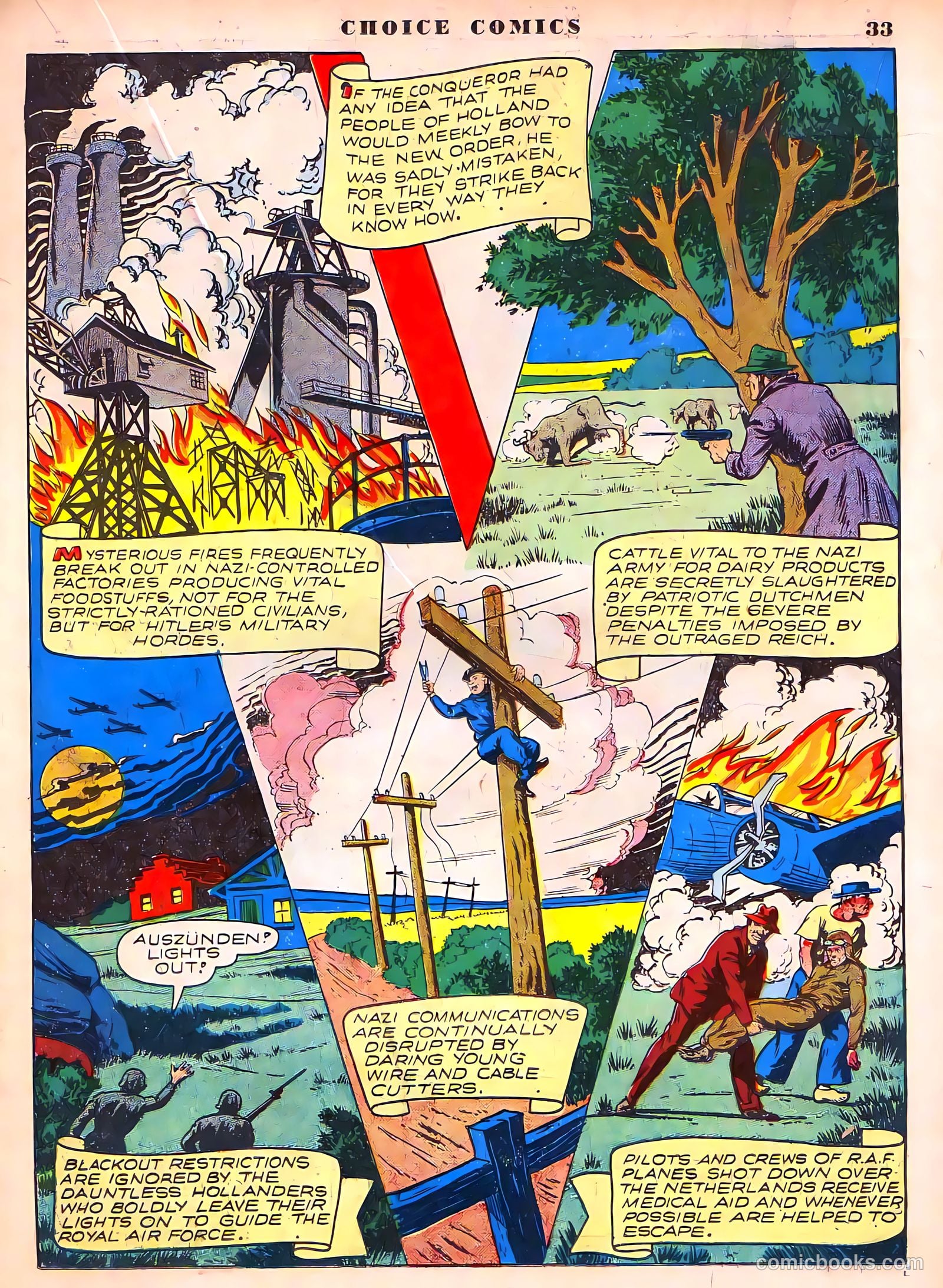 Choice Comics #1 (1941) — page 35 of 69