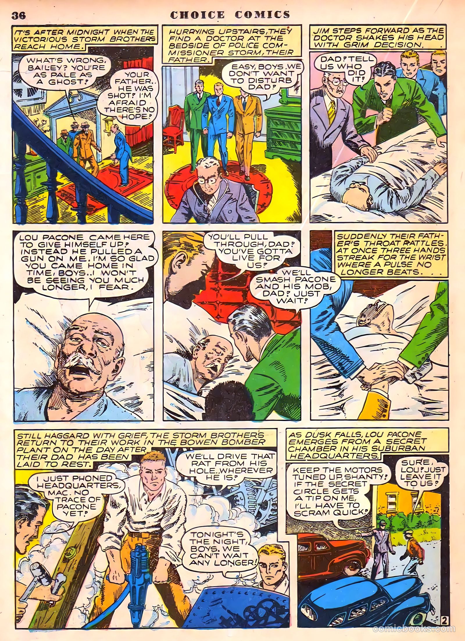 Choice Comics #1 (1941) — page 38 of 69