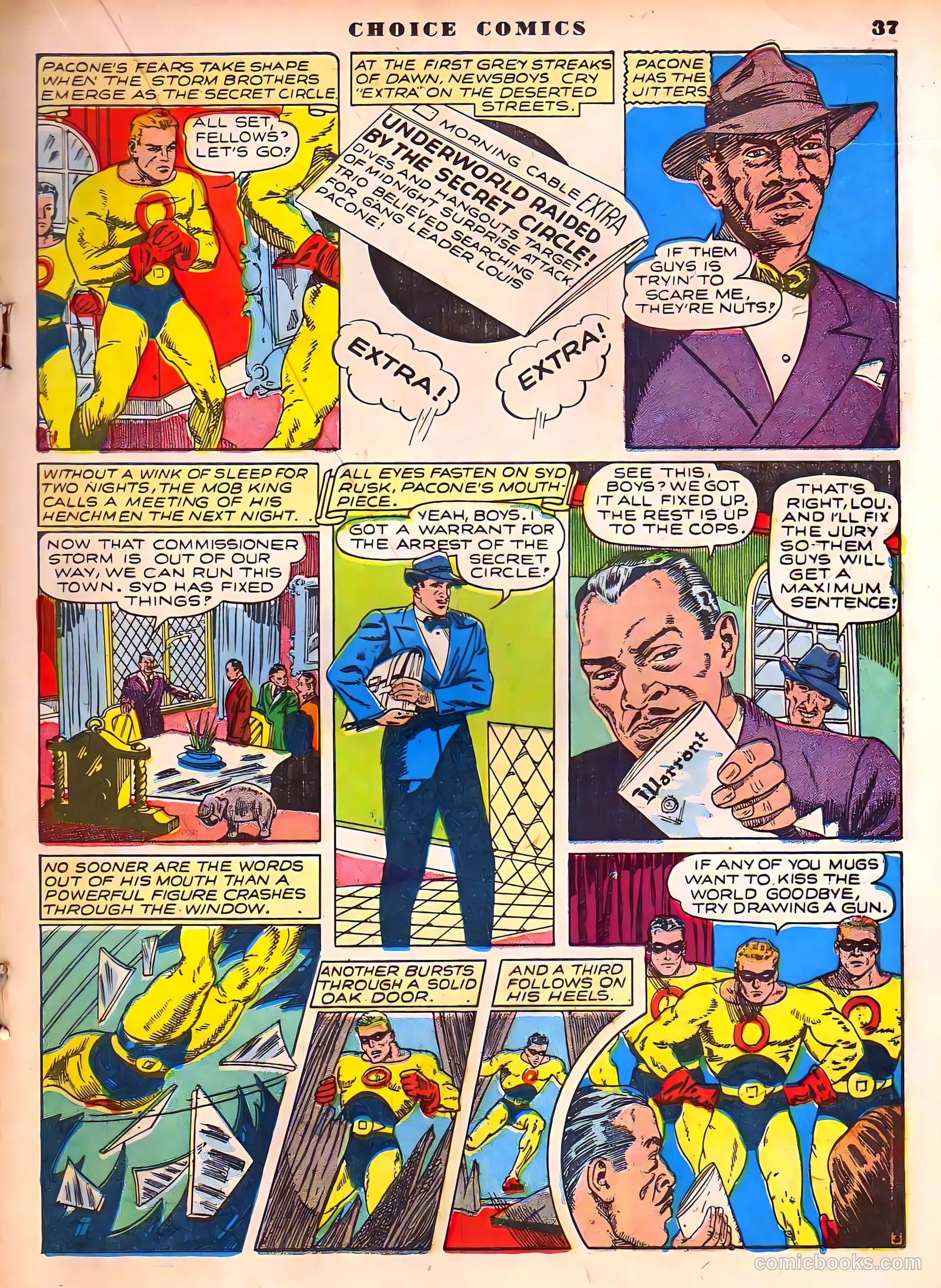Choice Comics #1 (1941) — page 39 of 69