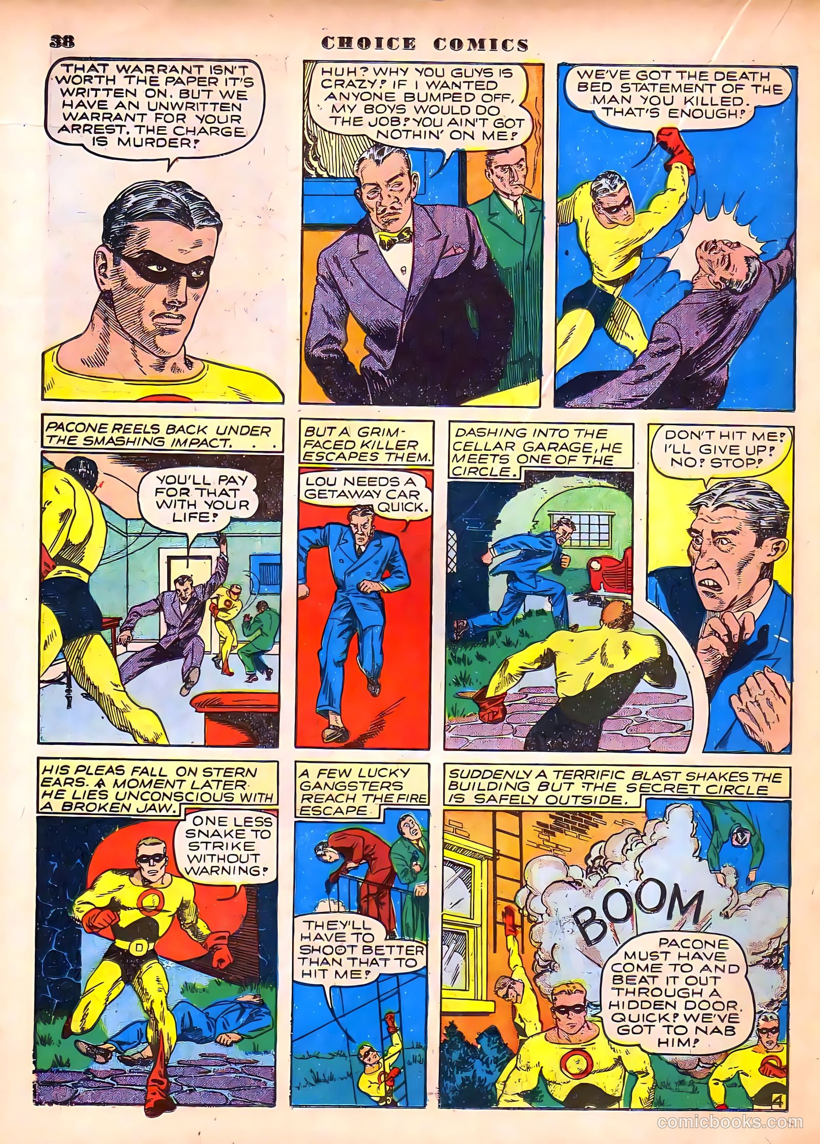 Choice Comics #1 (1941) — page 40 of 69