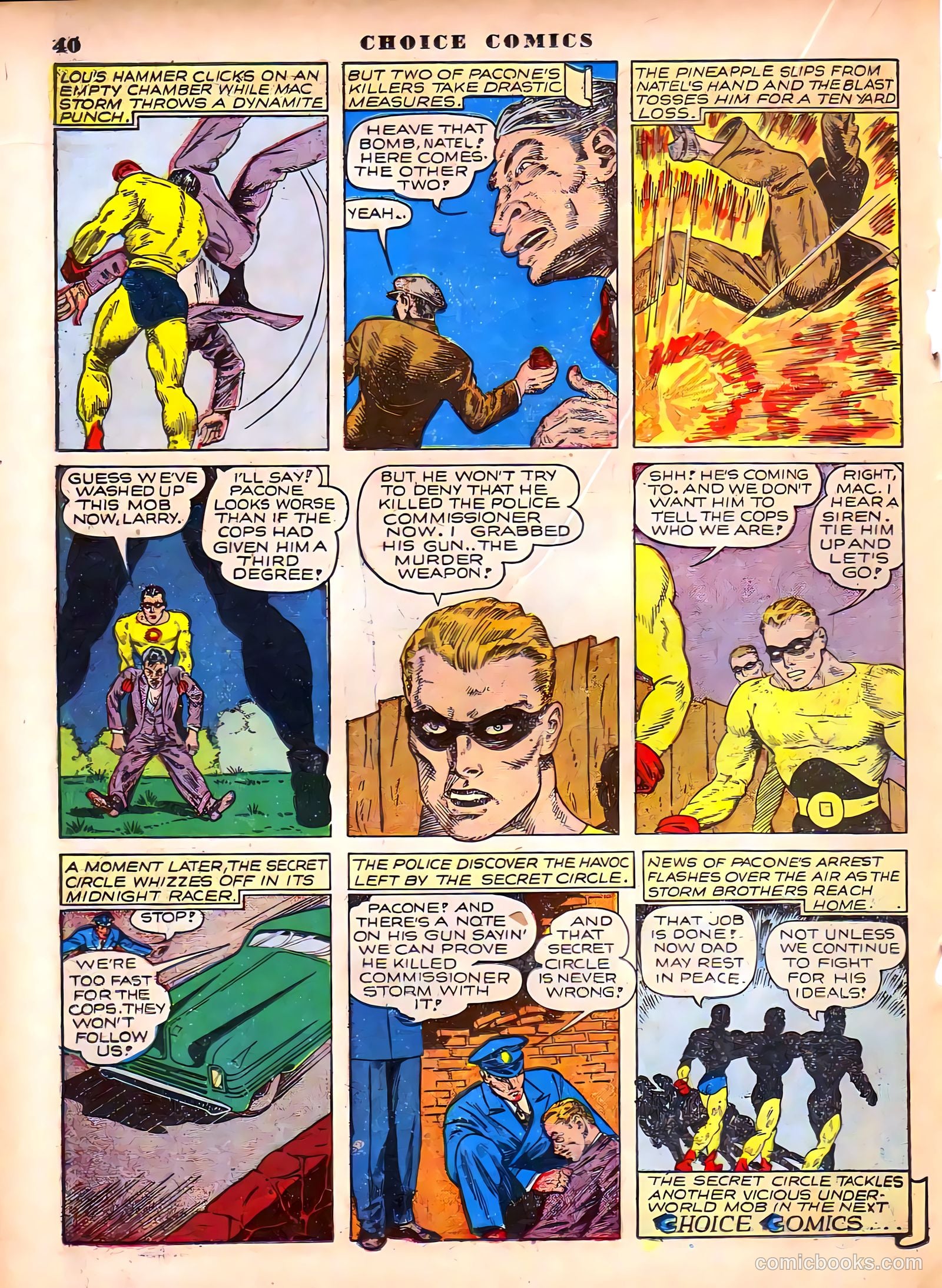 Choice Comics #1 (1941) — page 42 of 69