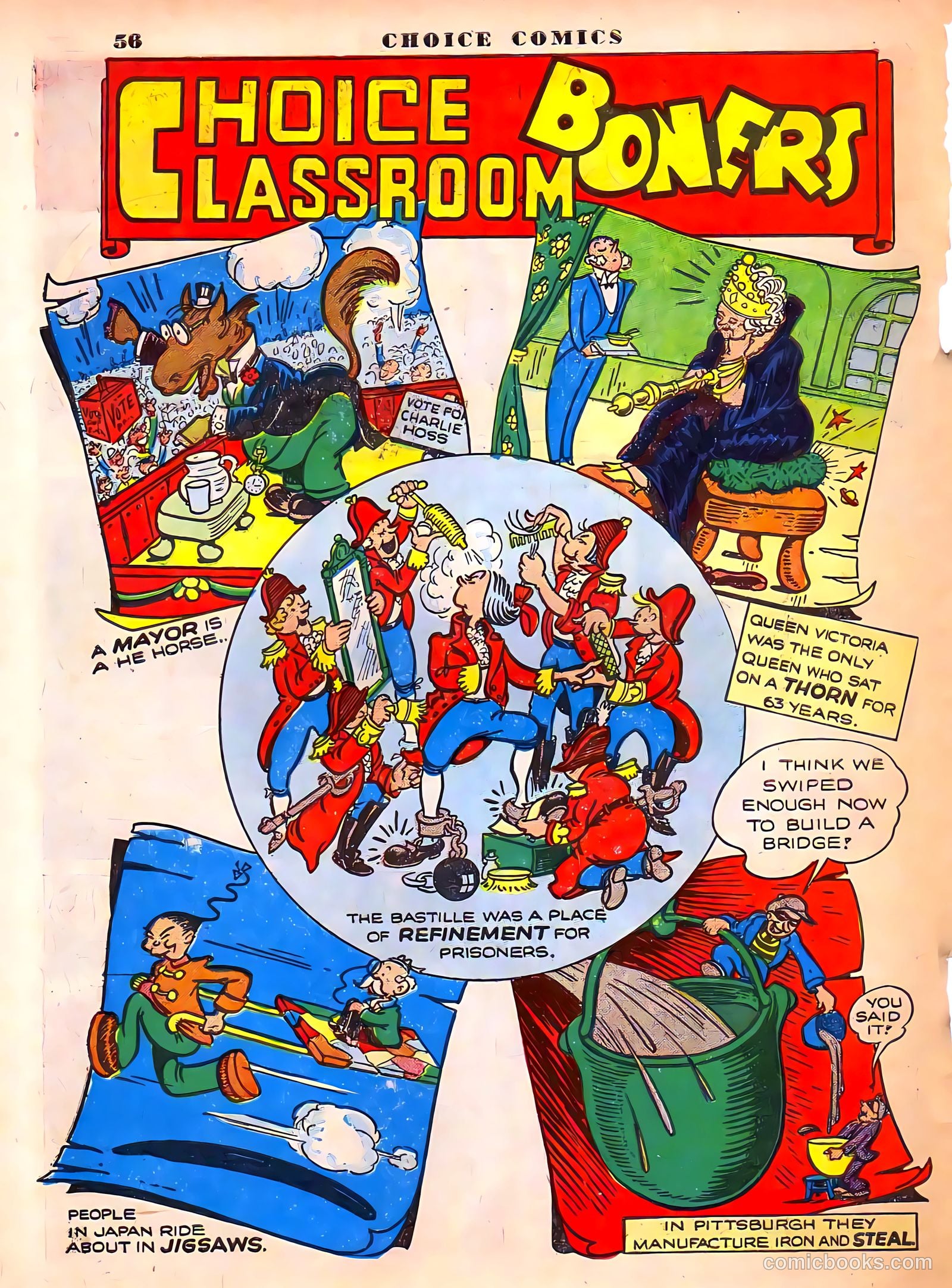 Choice Comics #1 (1941) — page 58 of 69