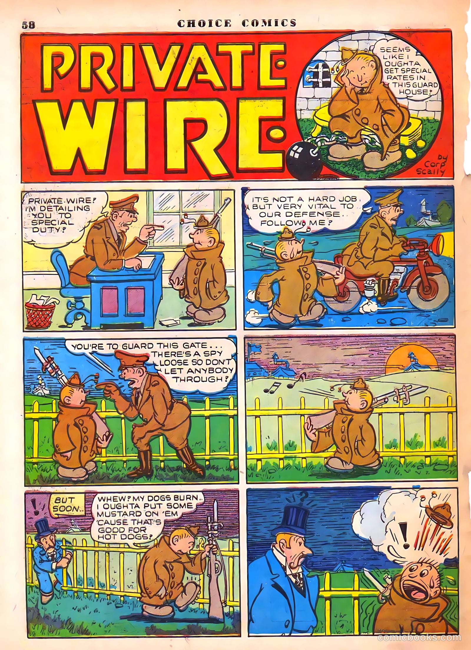 Choice Comics #1 (1941) — page 60 of 69