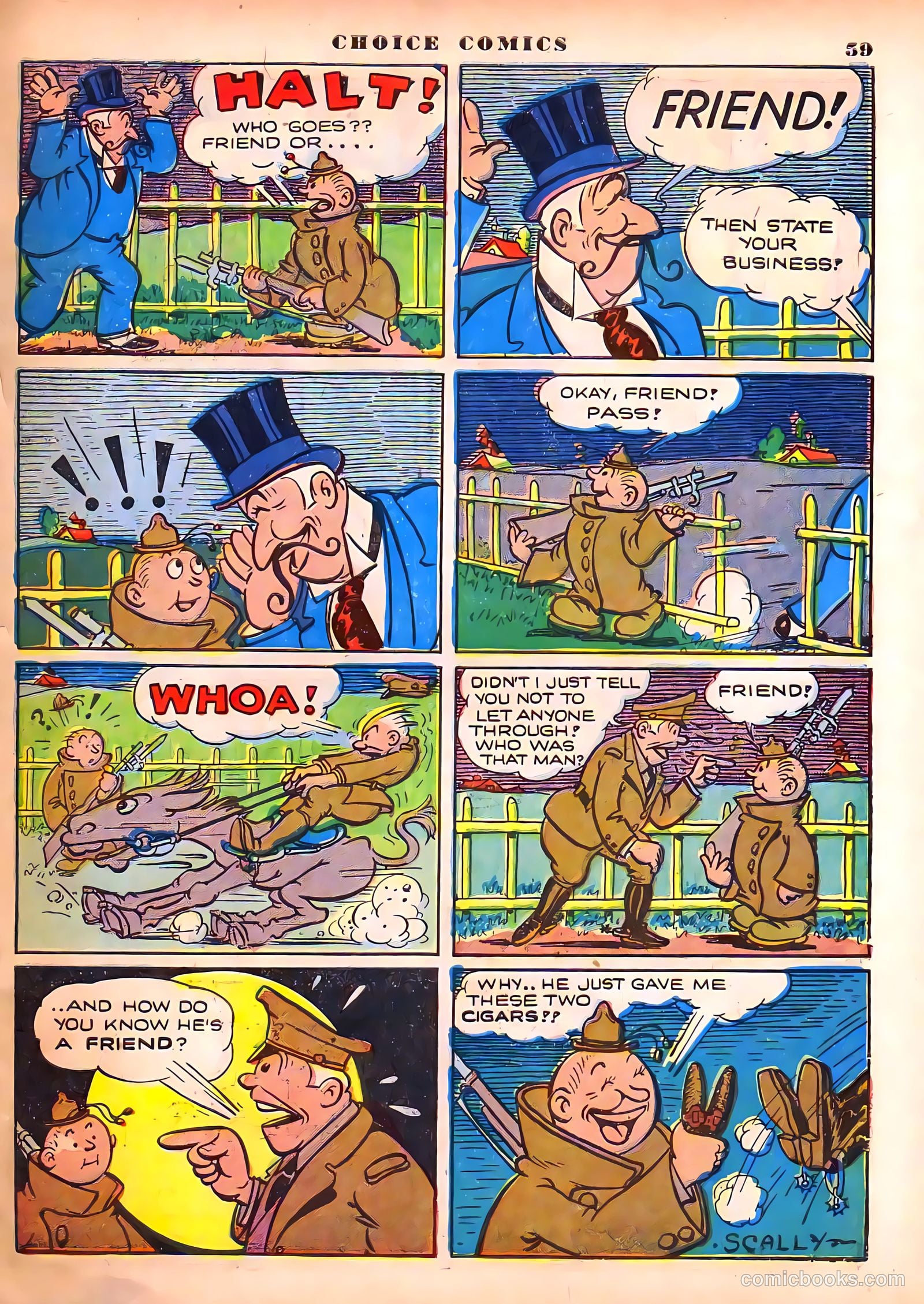Choice Comics #1 (1941) — page 61 of 69