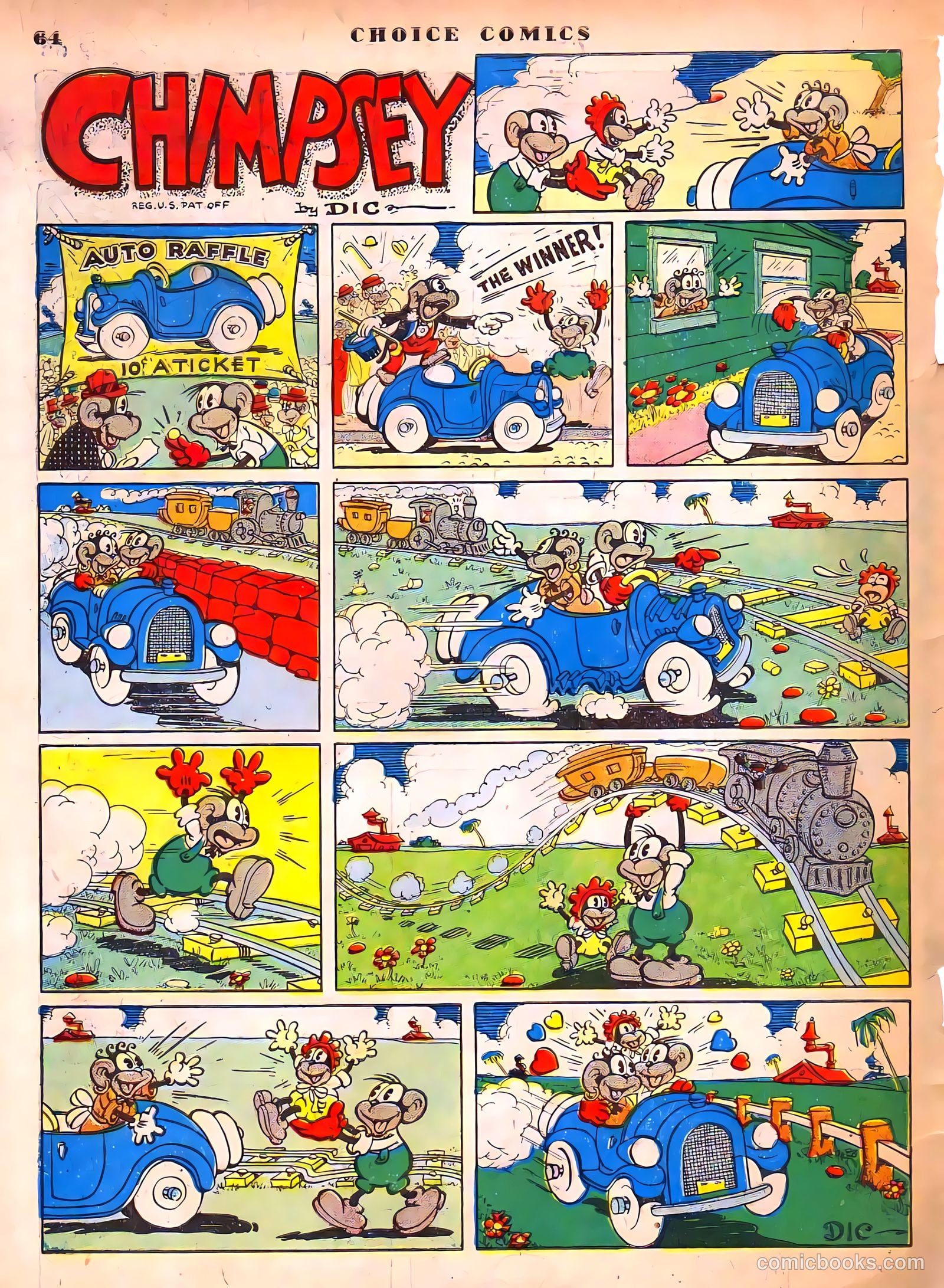 Choice Comics #1 (1941) — page 66 of 69