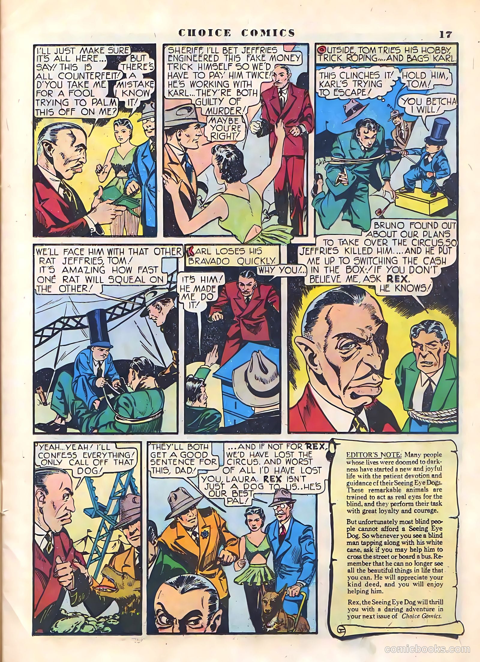 Choice Comics #2 (1942) — page 19 of 68