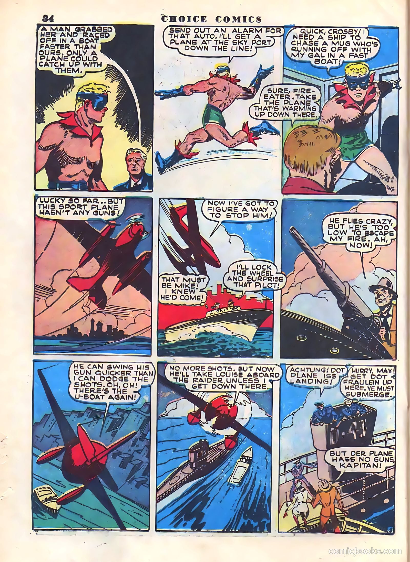Choice Comics #2 (1942) — page 36 of 68
