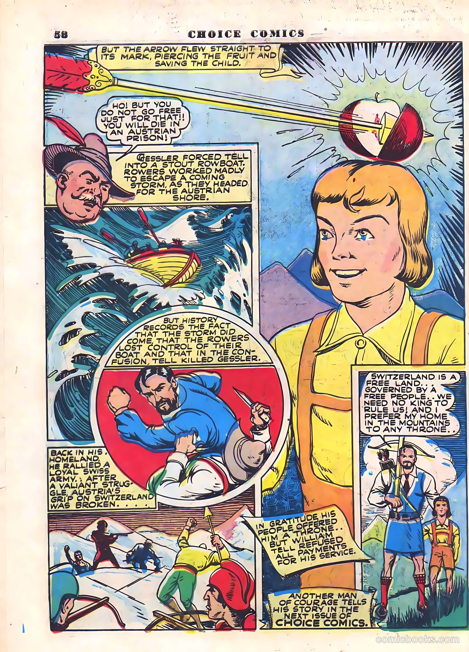 Choice Comics #2 (1942) — page 60 of 68