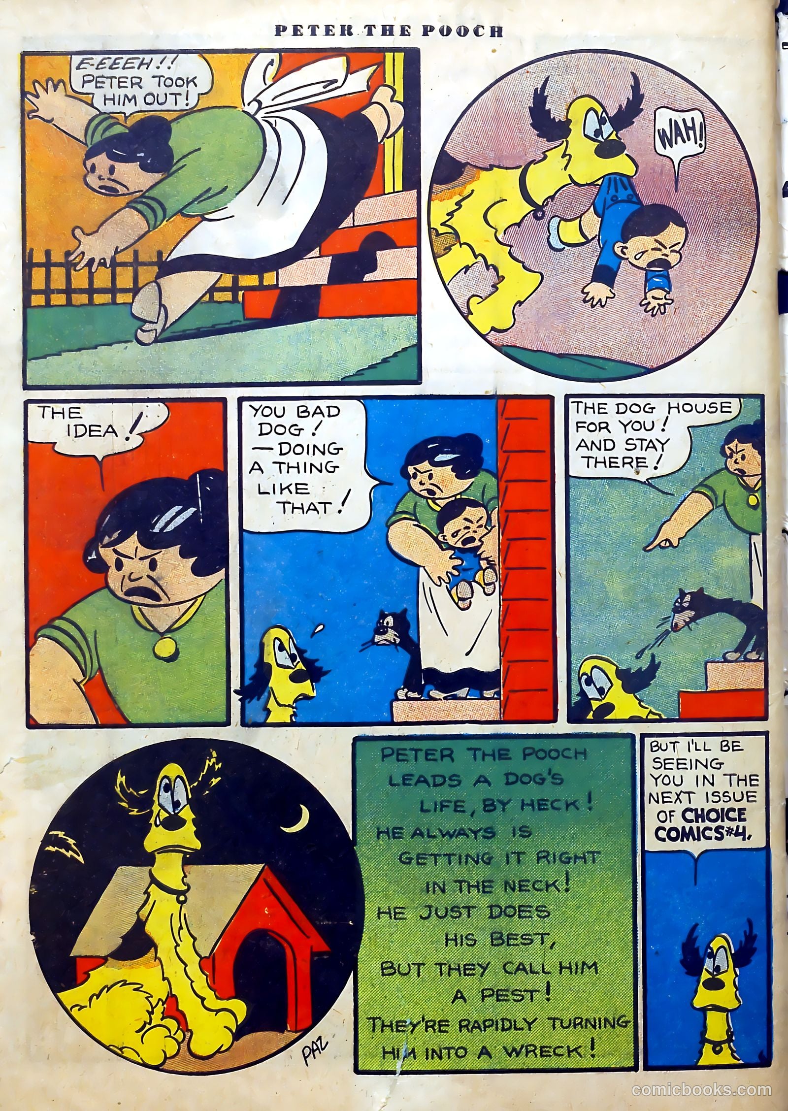 Choice Comics #3 (1942) — page 62 of 64