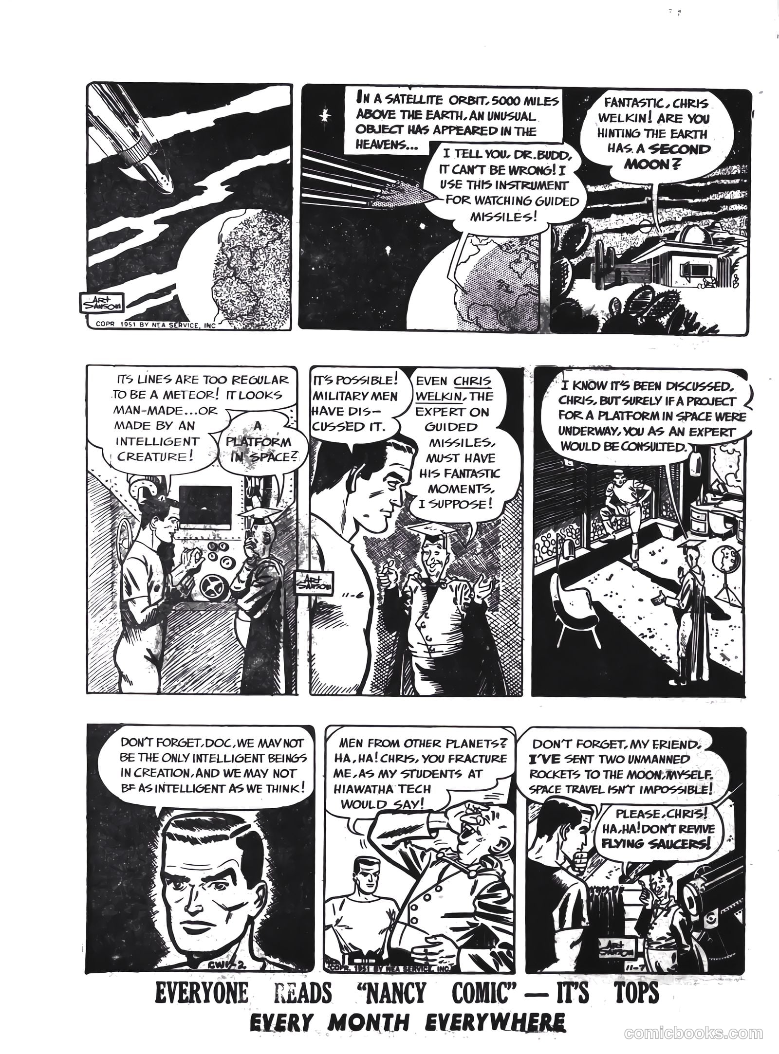 Chris Welkin Planeteer #1 (1950) — page 3 of 25