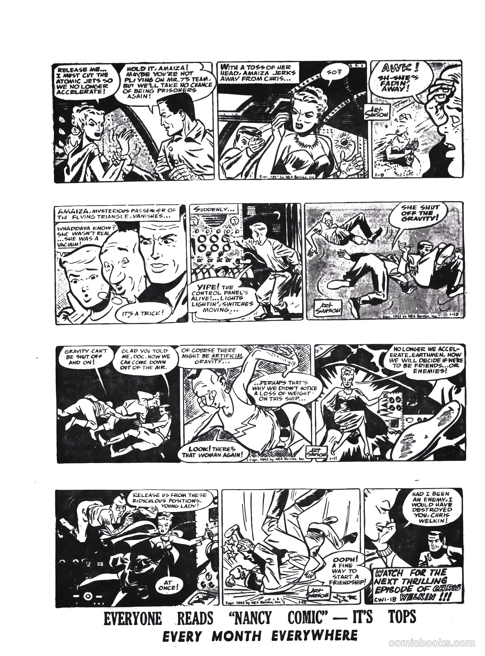 Chris Welkin Planeteer #1 (1950) — page 19 of 25