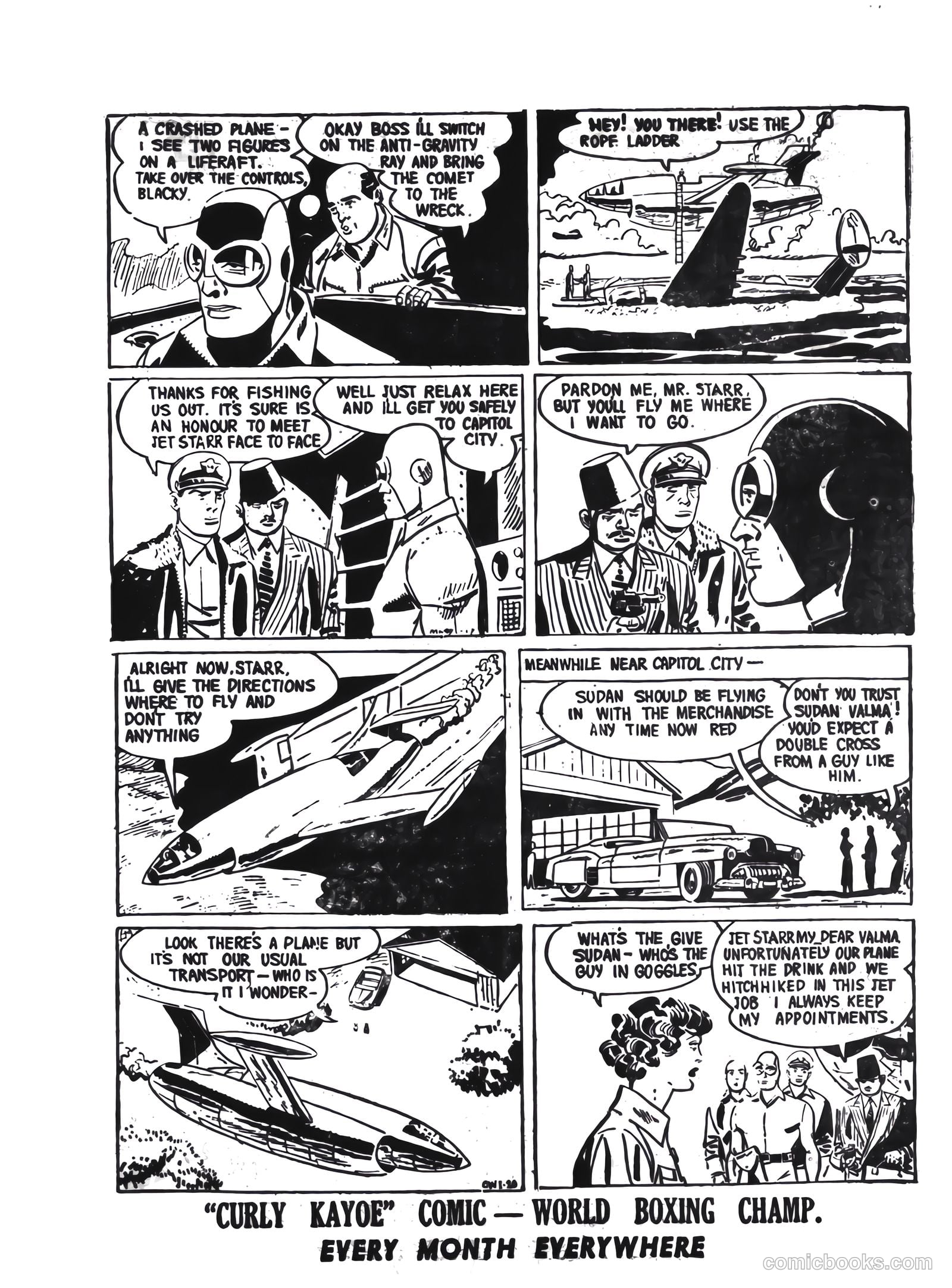 Chris Welkin Planeteer #1 (1950) — page 21 of 25