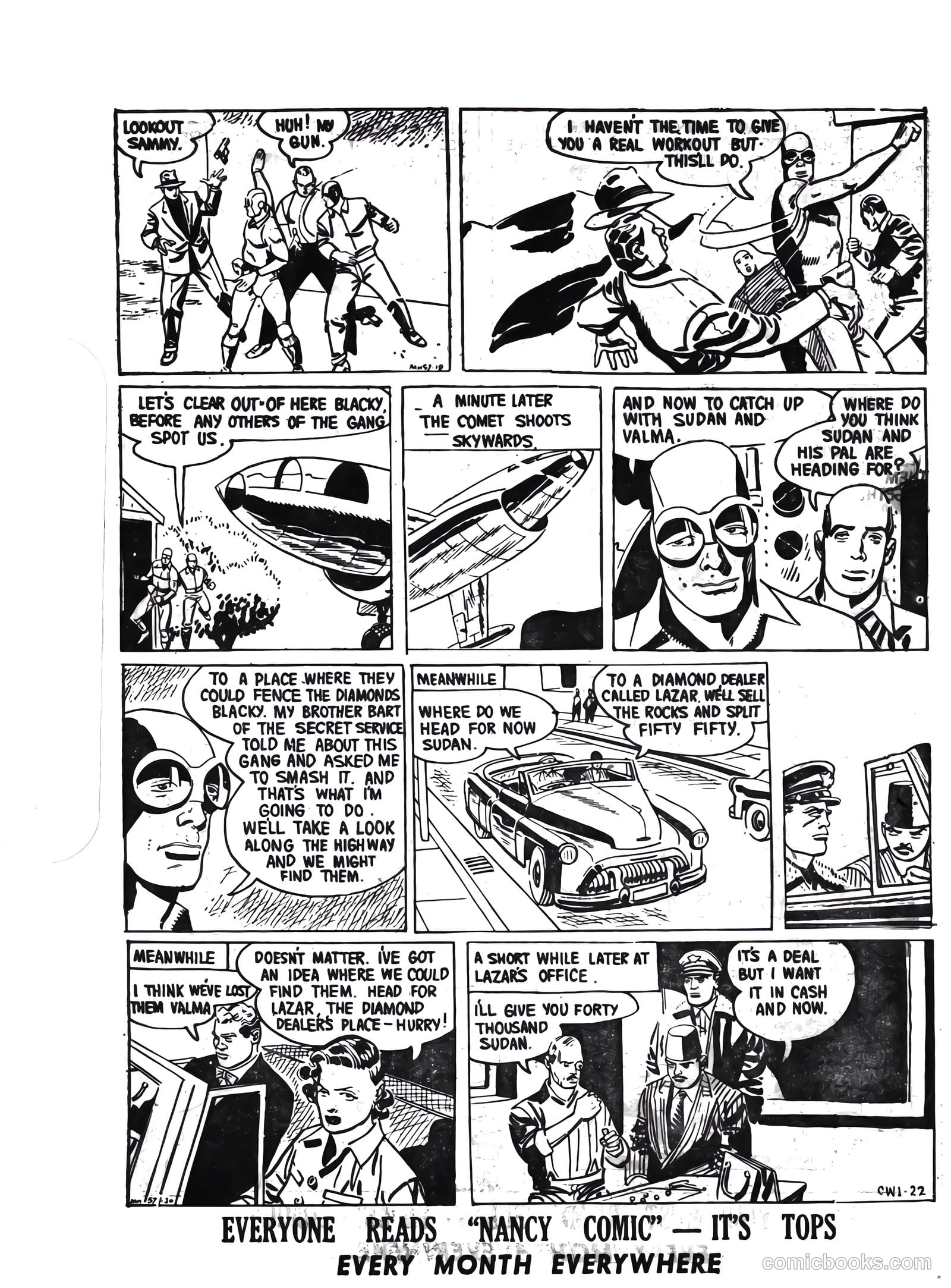 Chris Welkin Planeteer #1 (1950) — page 23 of 25