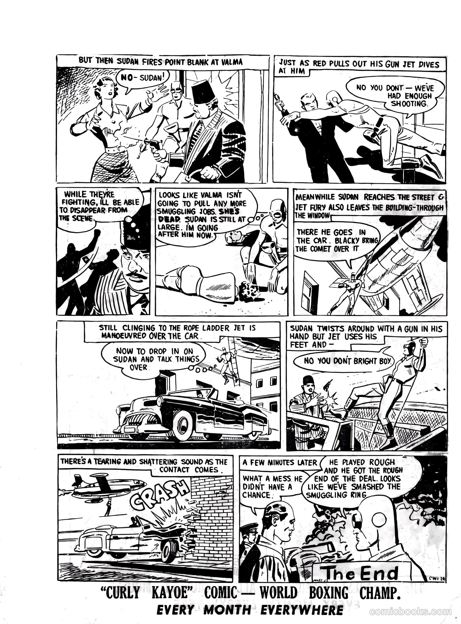 Chris Welkin Planeteer #1 (1950) — page 25 of 25