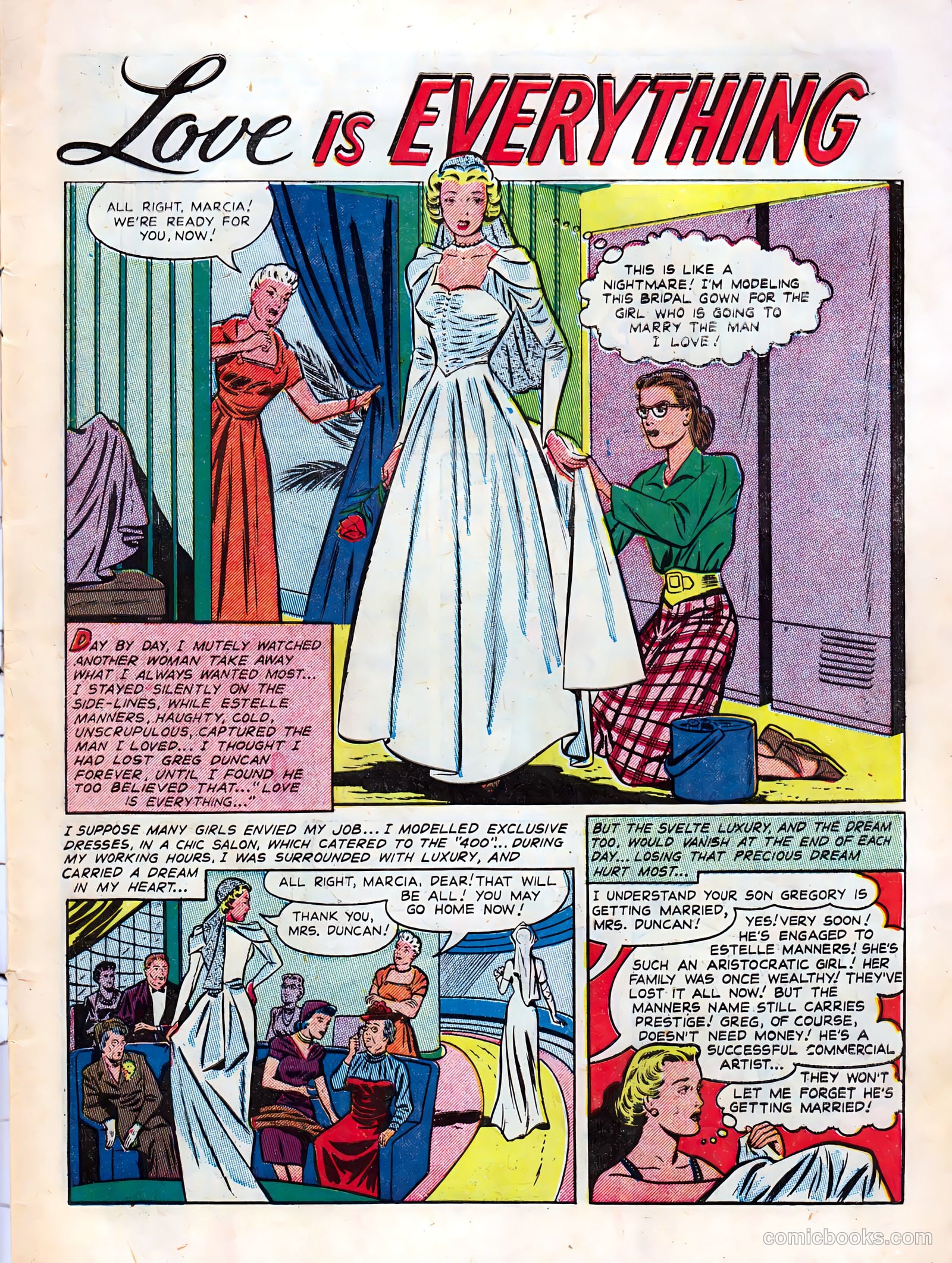 Cinderella Love #1 (1950) — page 3 of 36