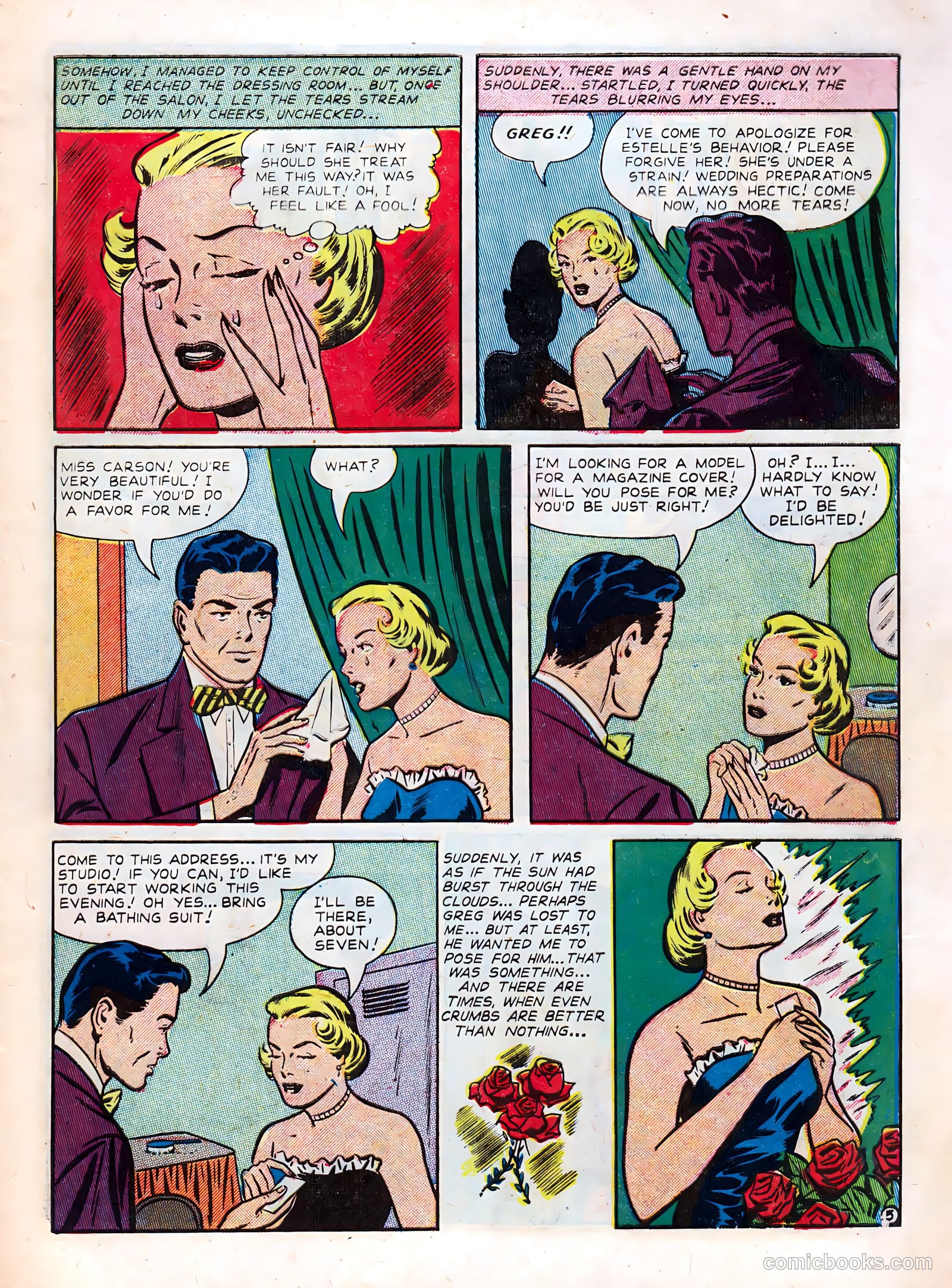 Cinderella Love #1 (1950) — page 7 of 36