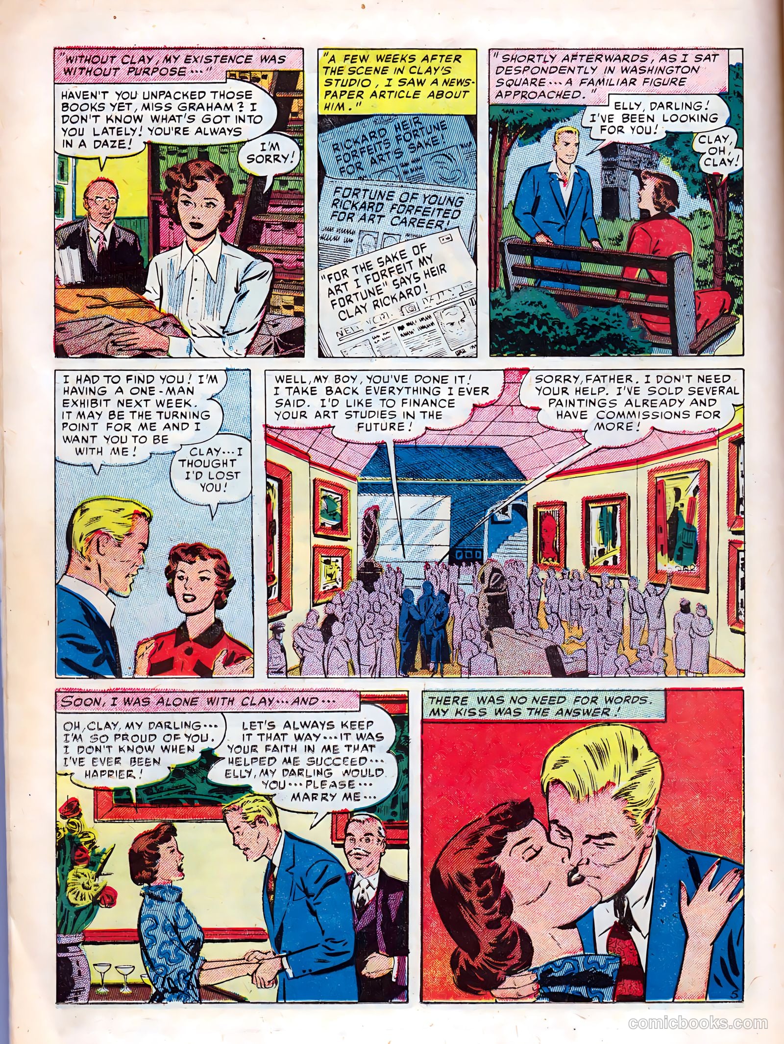 Cinderella Love #1 (1950) — page 14 of 36