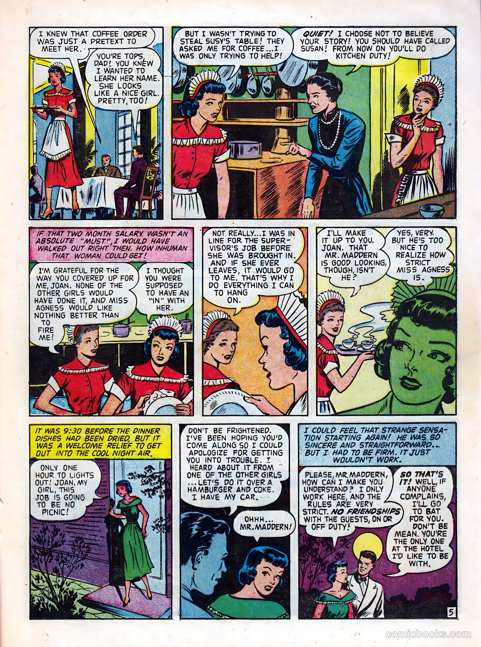 Cinderella Love #1 (1950) — page 21 of 36