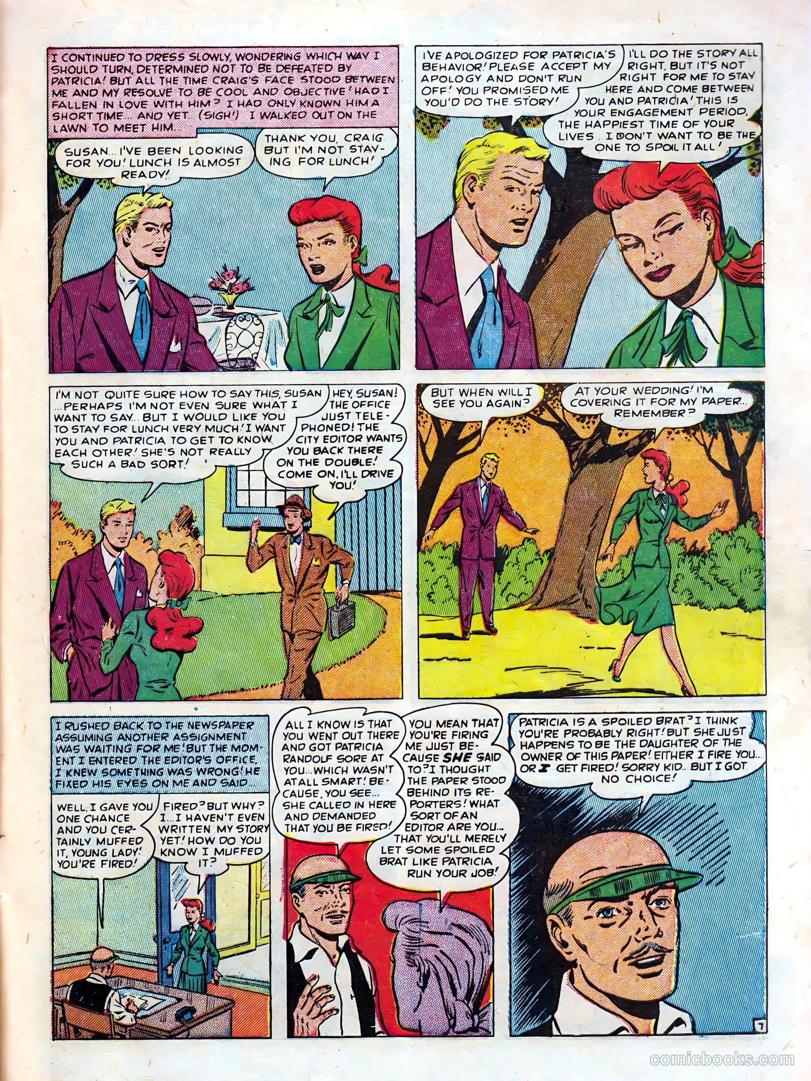 Cinderella Love #1 (1950) — page 33 of 36
