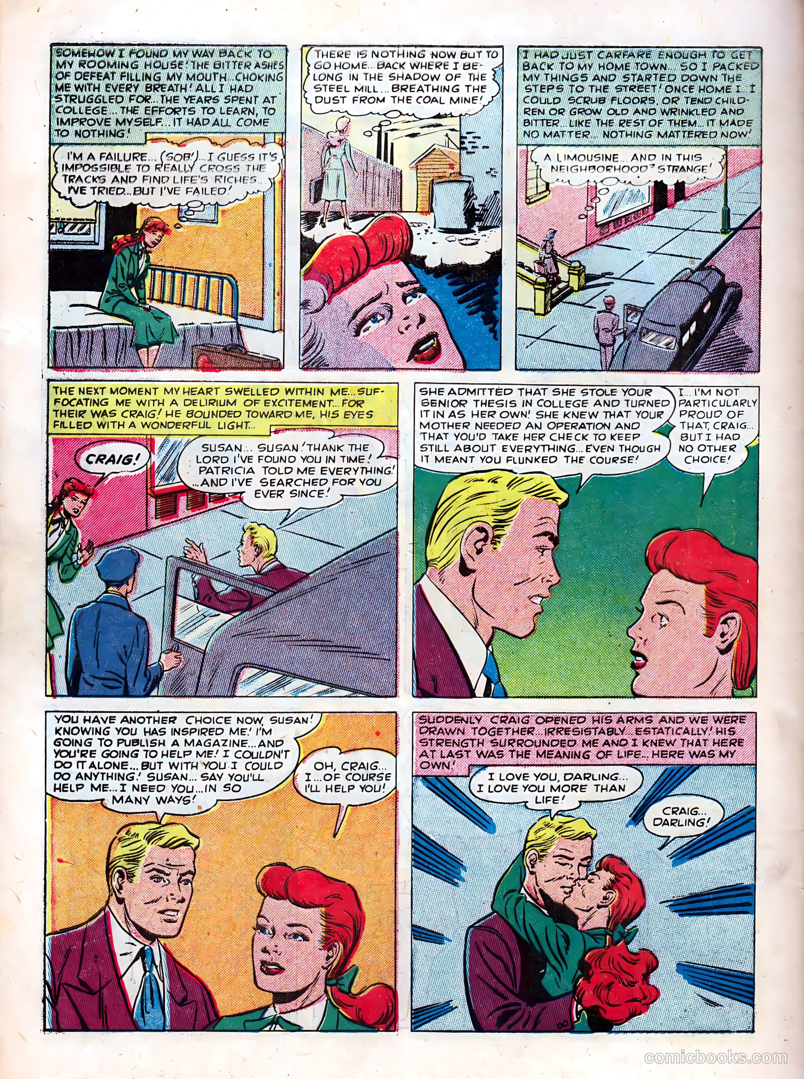 Cinderella Love #1 (1950) — page 34 of 36