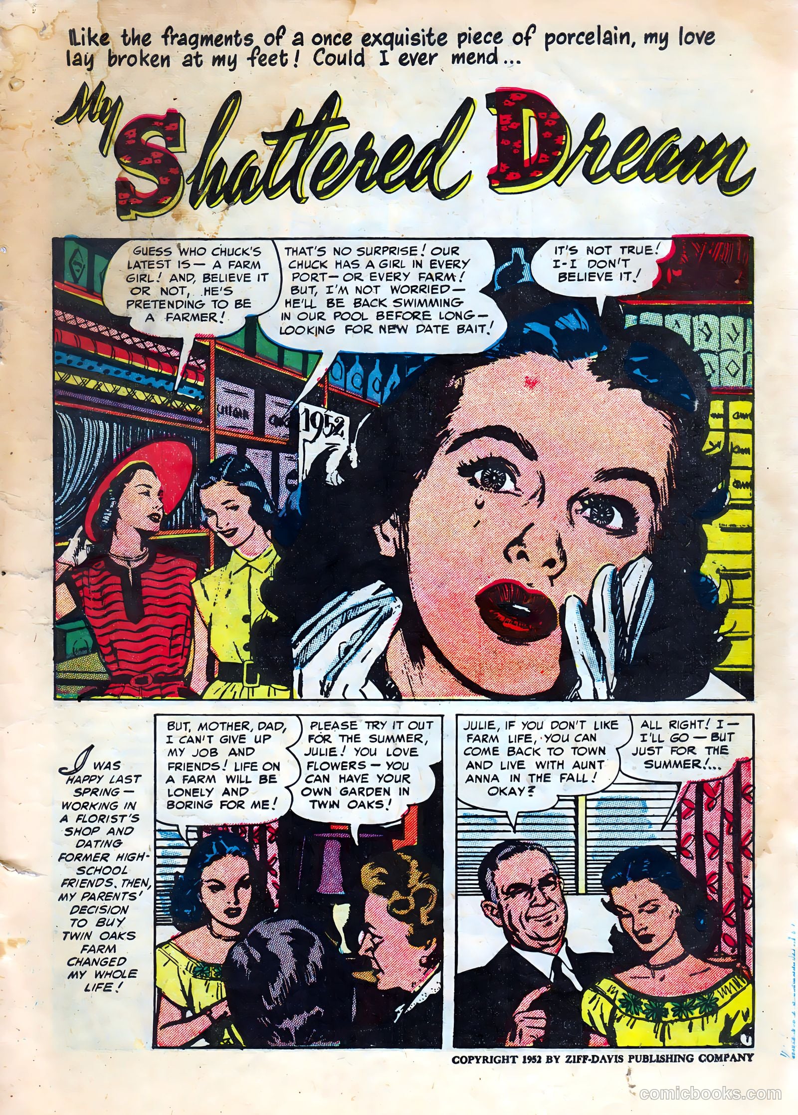 Cinderella Love #10 (1952) — page 3 of 36