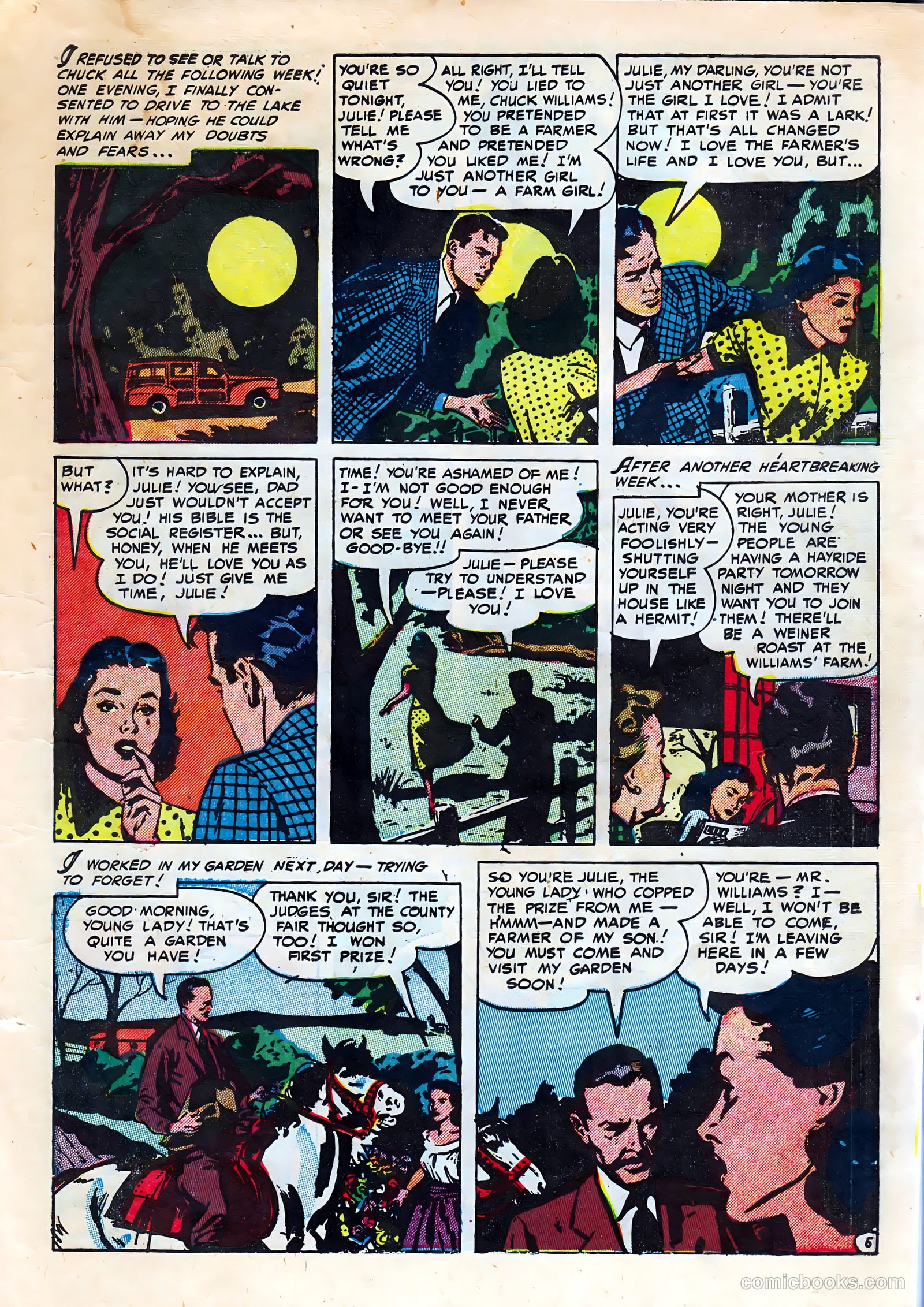 Cinderella Love #10 (1952) — page 7 of 36