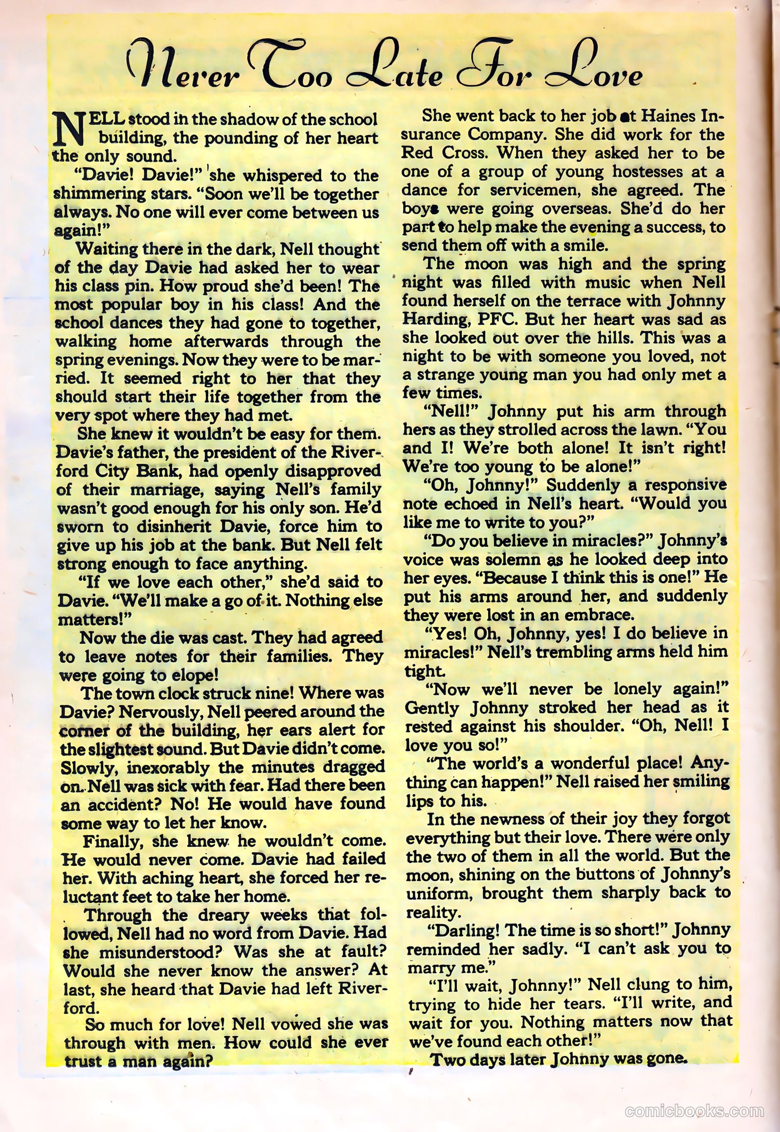 Cinderella Love #10 (1952) — page 16 of 36