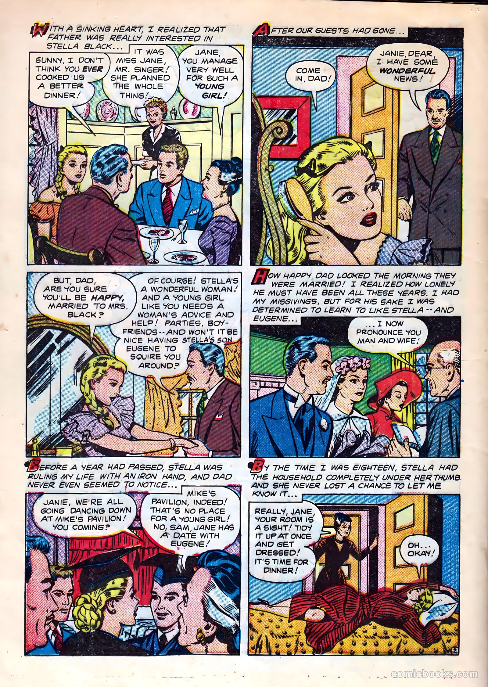 Cinderella Love #10 (1952) — page 20 of 36