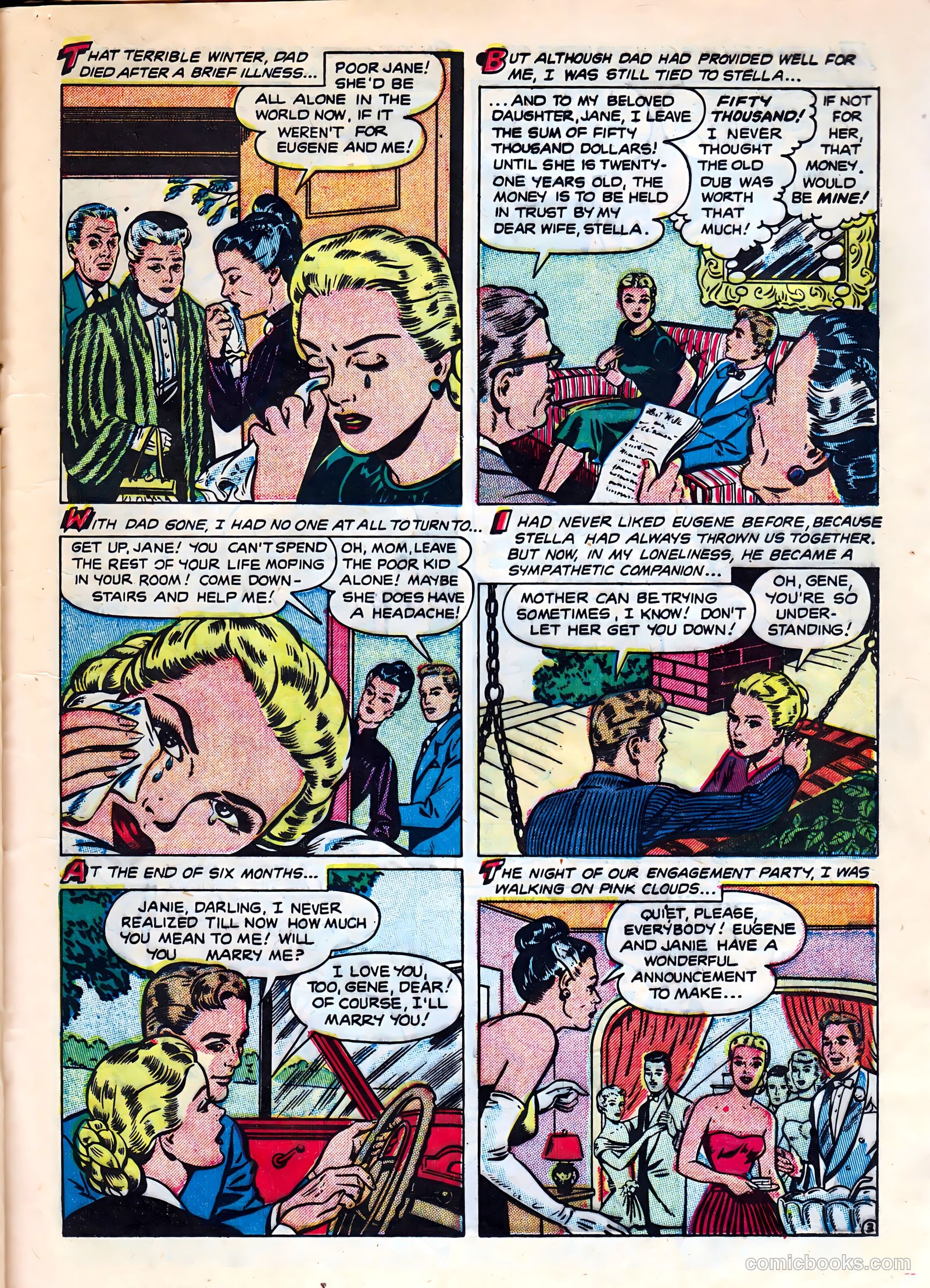 Cinderella Love #10 (1952) — page 21 of 36