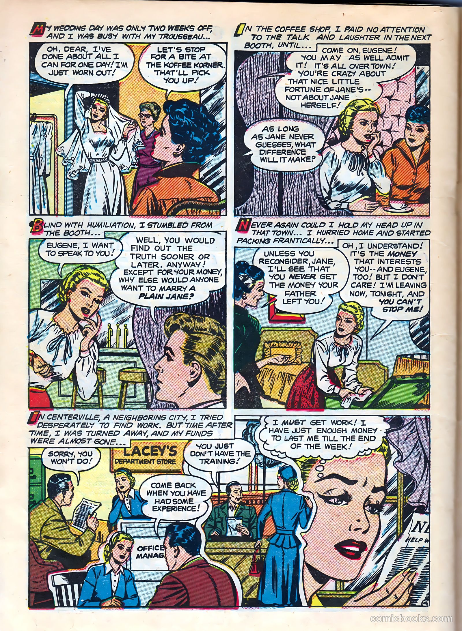 Cinderella Love #10 (1952) — page 22 of 36