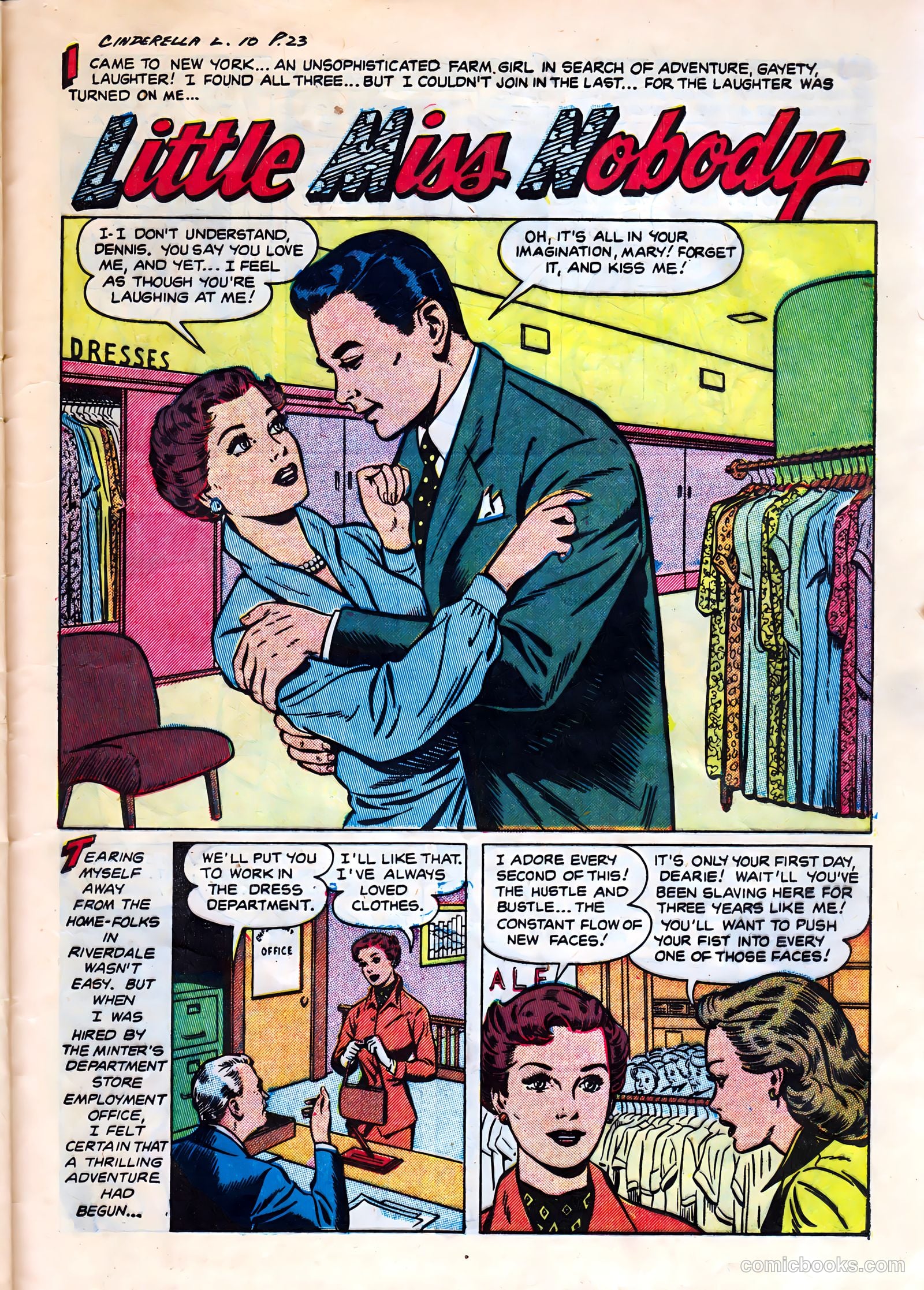 Cinderella Love #10 (1952) — page 25 of 36