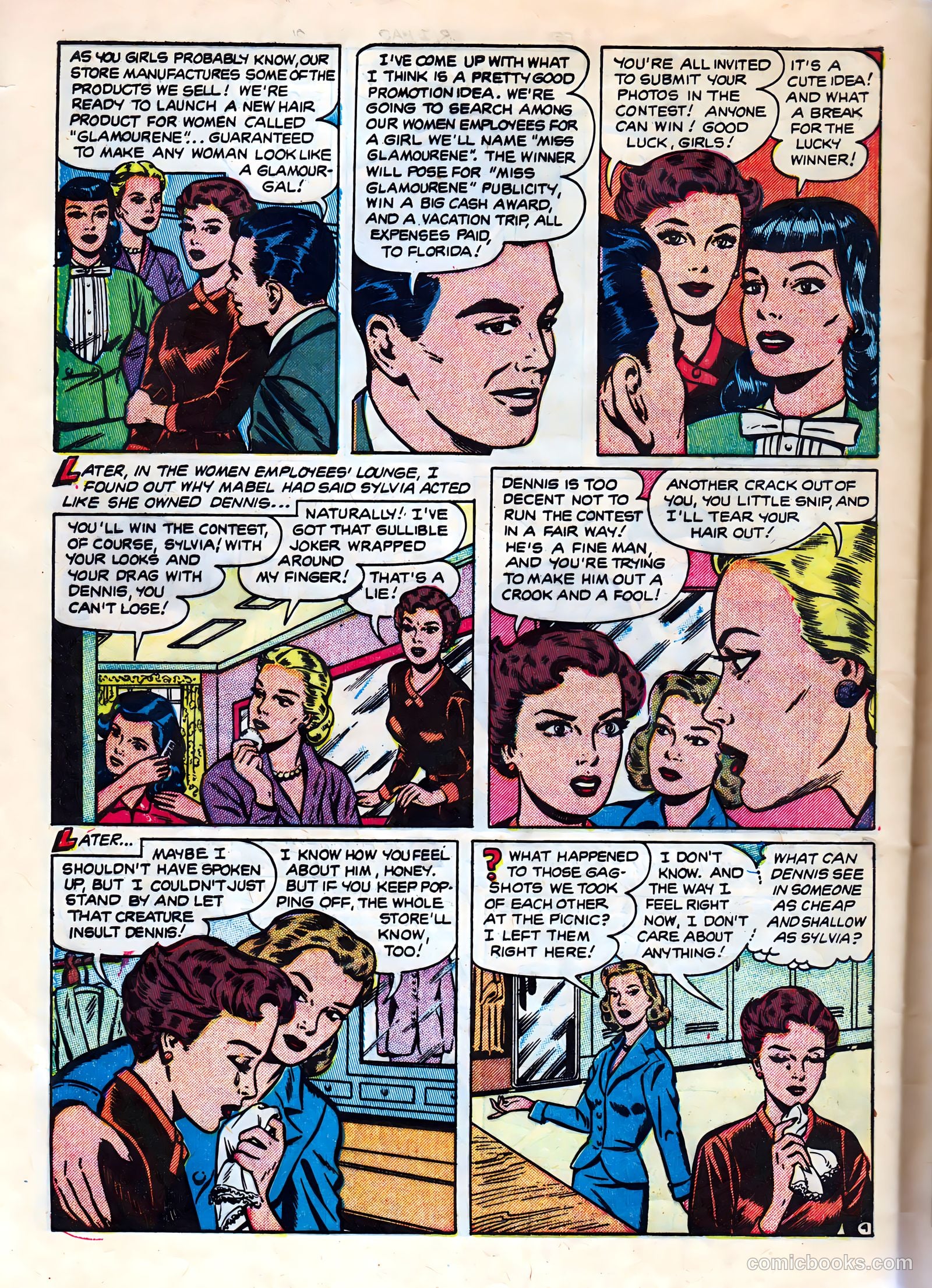 Cinderella Love #10 (1952) — page 28 of 36