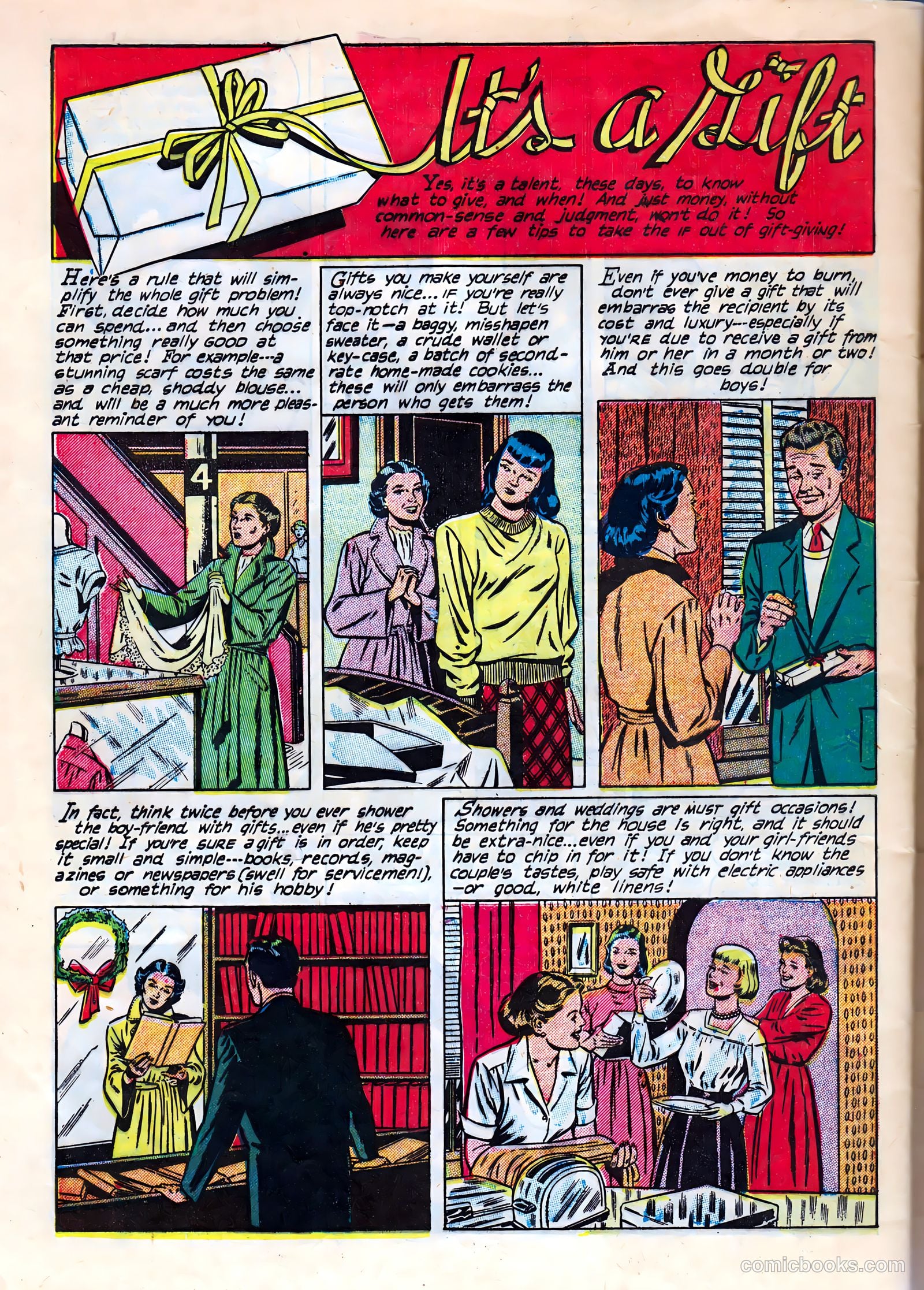 Cinderella Love #10 (1952) — page 32 of 36
