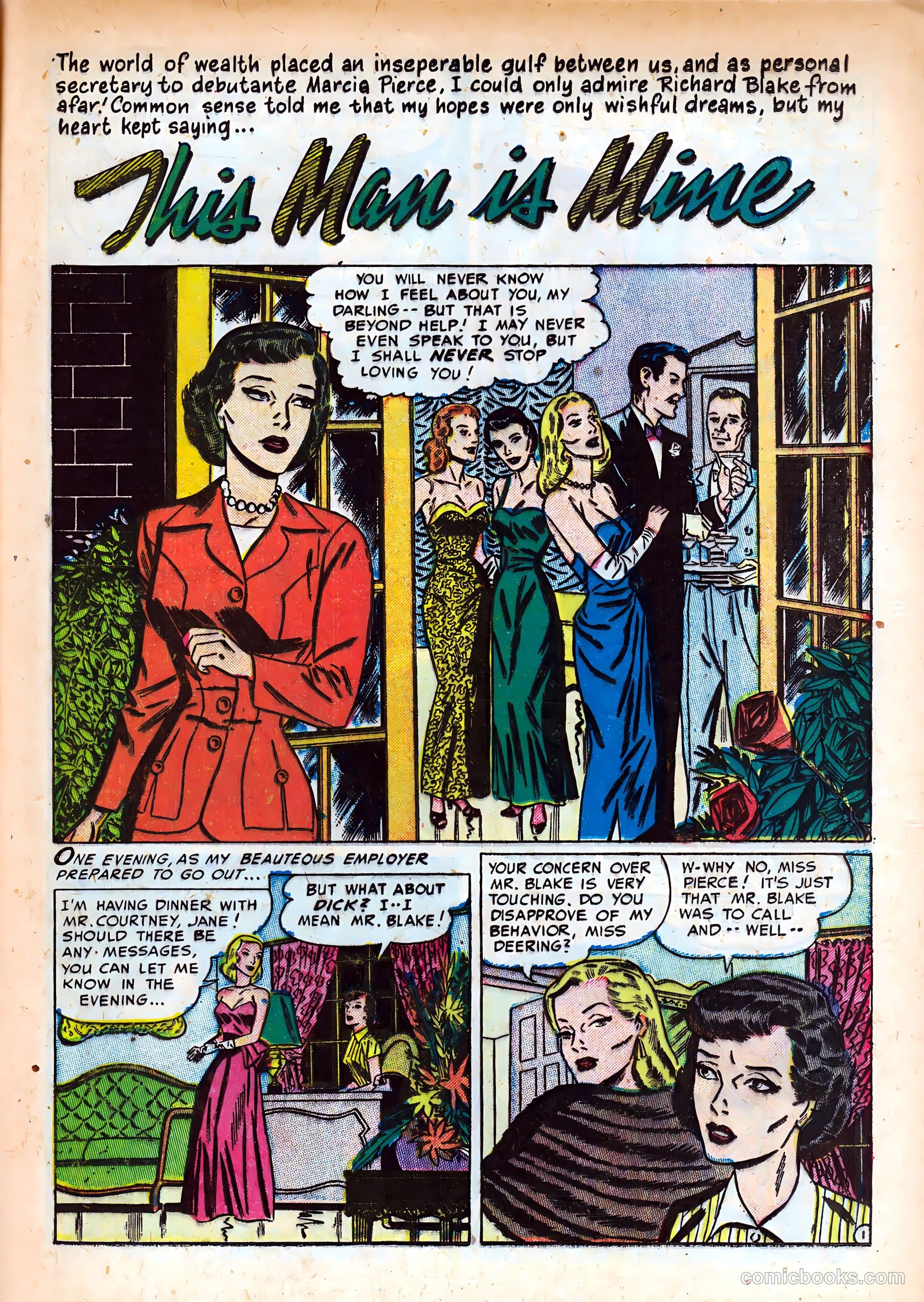 Cinderella Love #11 (1952) — page 21 of 36
